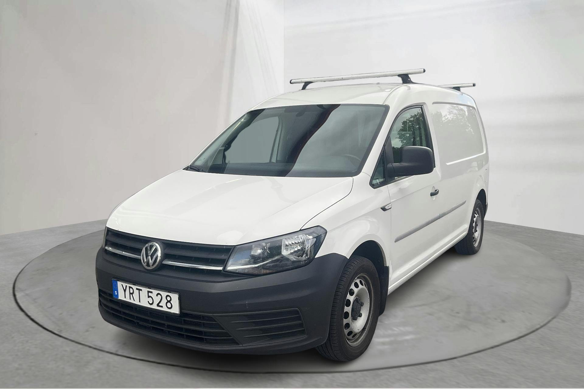 VW Caddy 2.0 TDI Maxi Skåp (150hk) - 14 045 mil - Manuell - vit - 2019