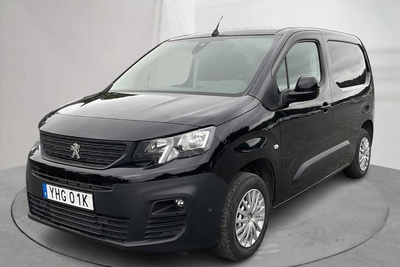 Peugeot Partner 1.5 HDI Skåp (100hk) - 5 919 mil - Manuell - svart - 2022