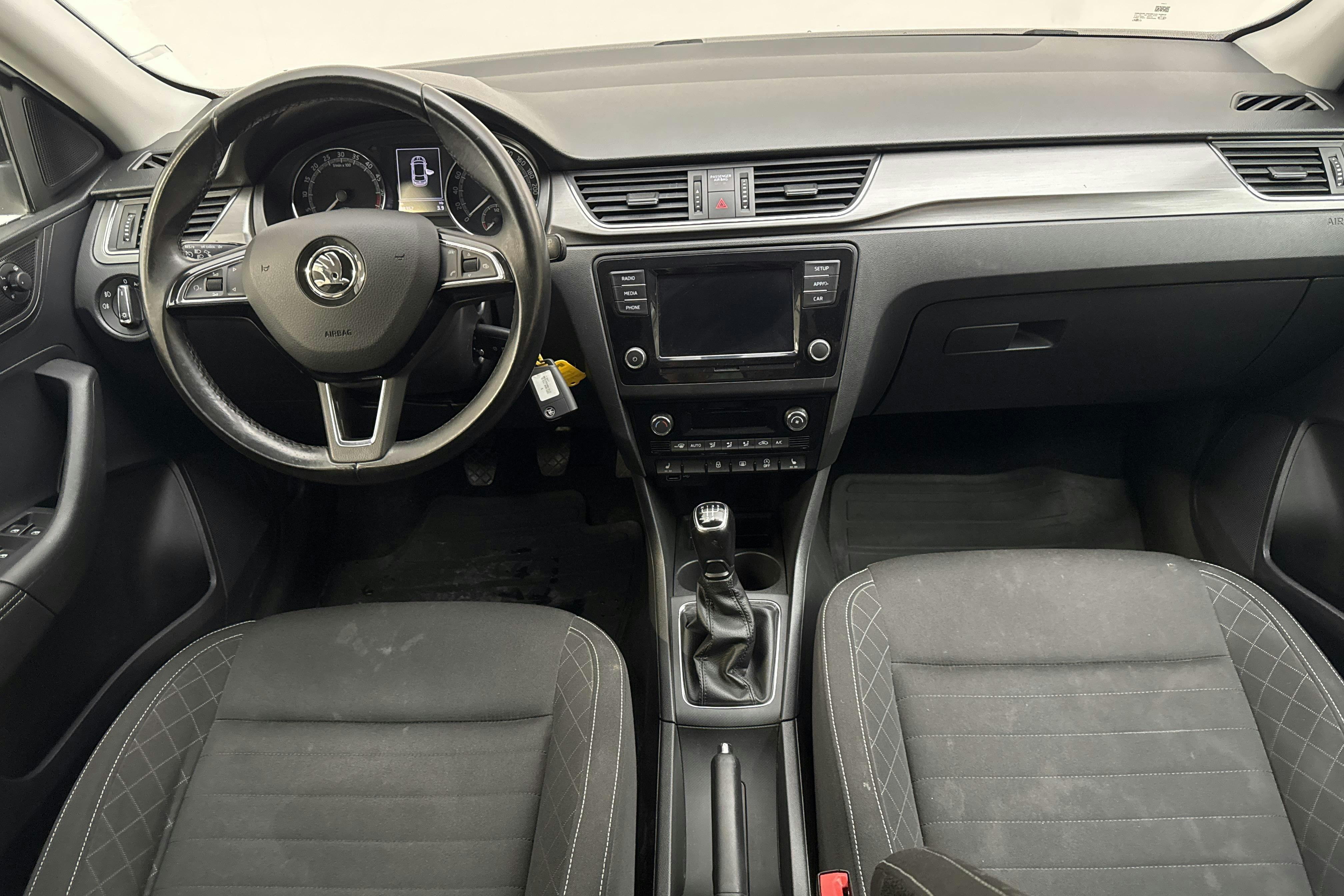 Skoda Rapid 1.4 TDI Spaceback (90hk) - 8 835 mil - Manuell - vit - 2018
