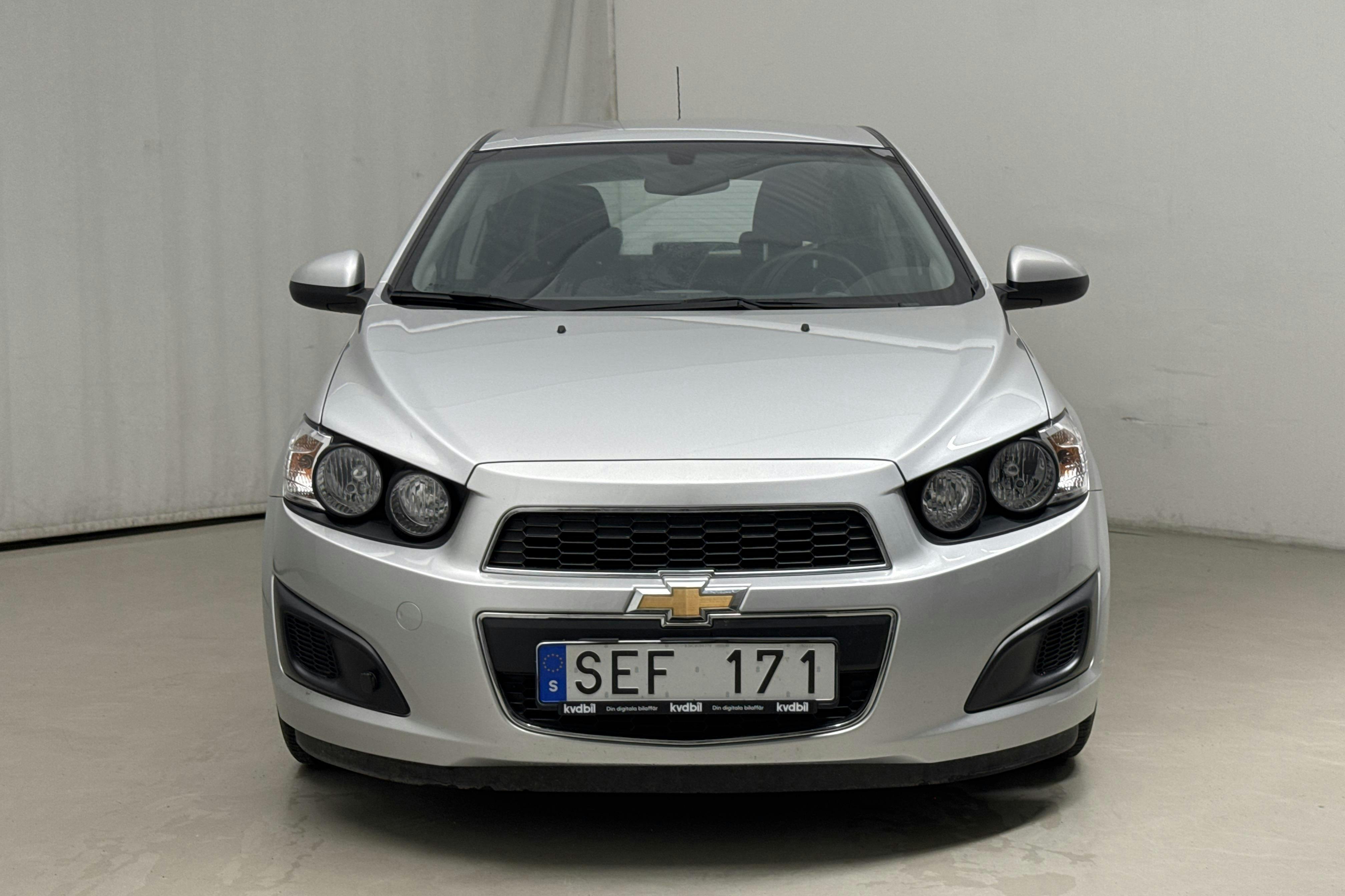 Chevrolet Aveo 1.2 5dr (86hk) - 2 574 mil - Manuell - grå - 2012