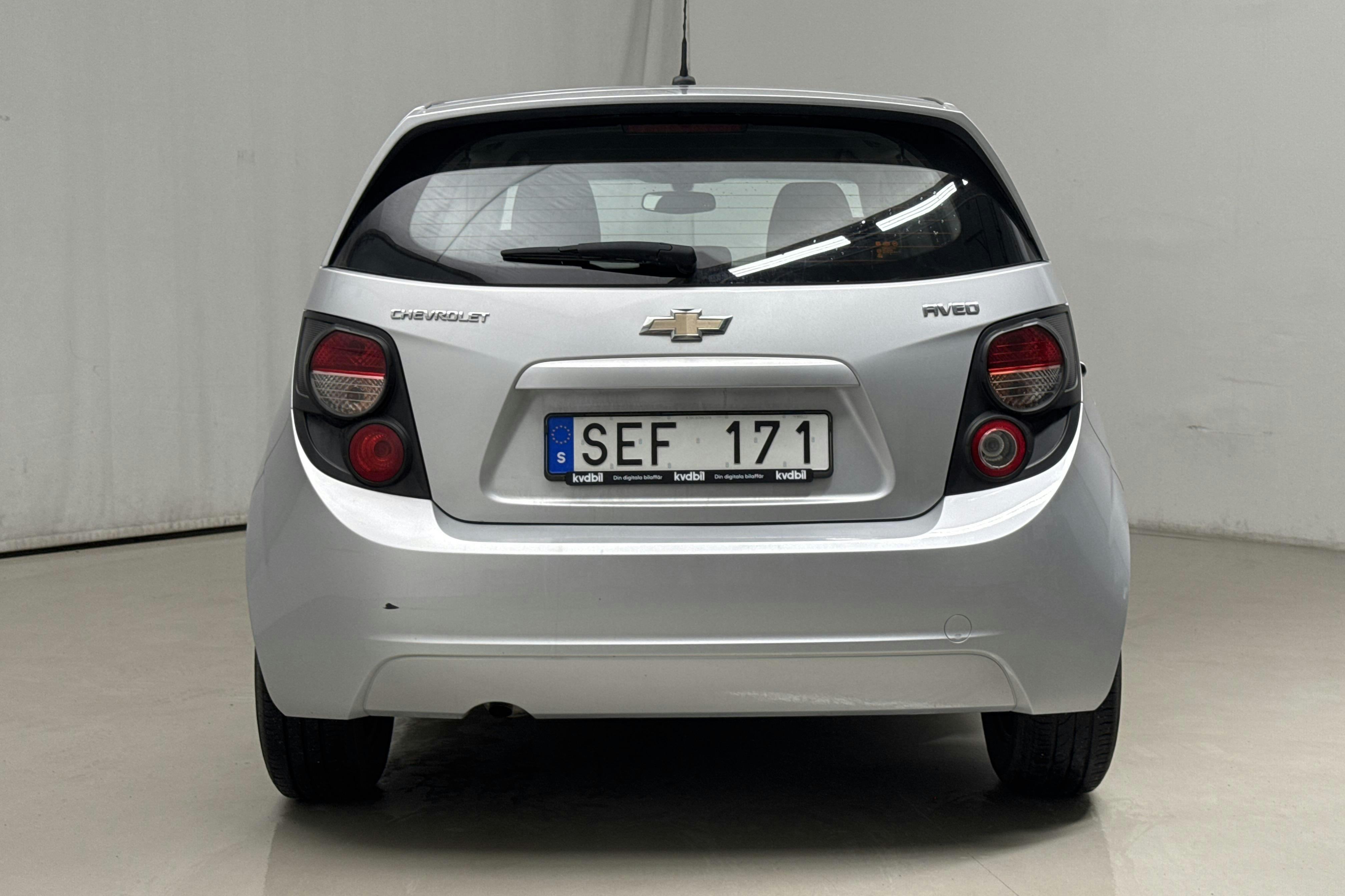 Chevrolet Aveo 1.2 5dr (86hk) - 2 574 mil - Manuell - grå - 2012