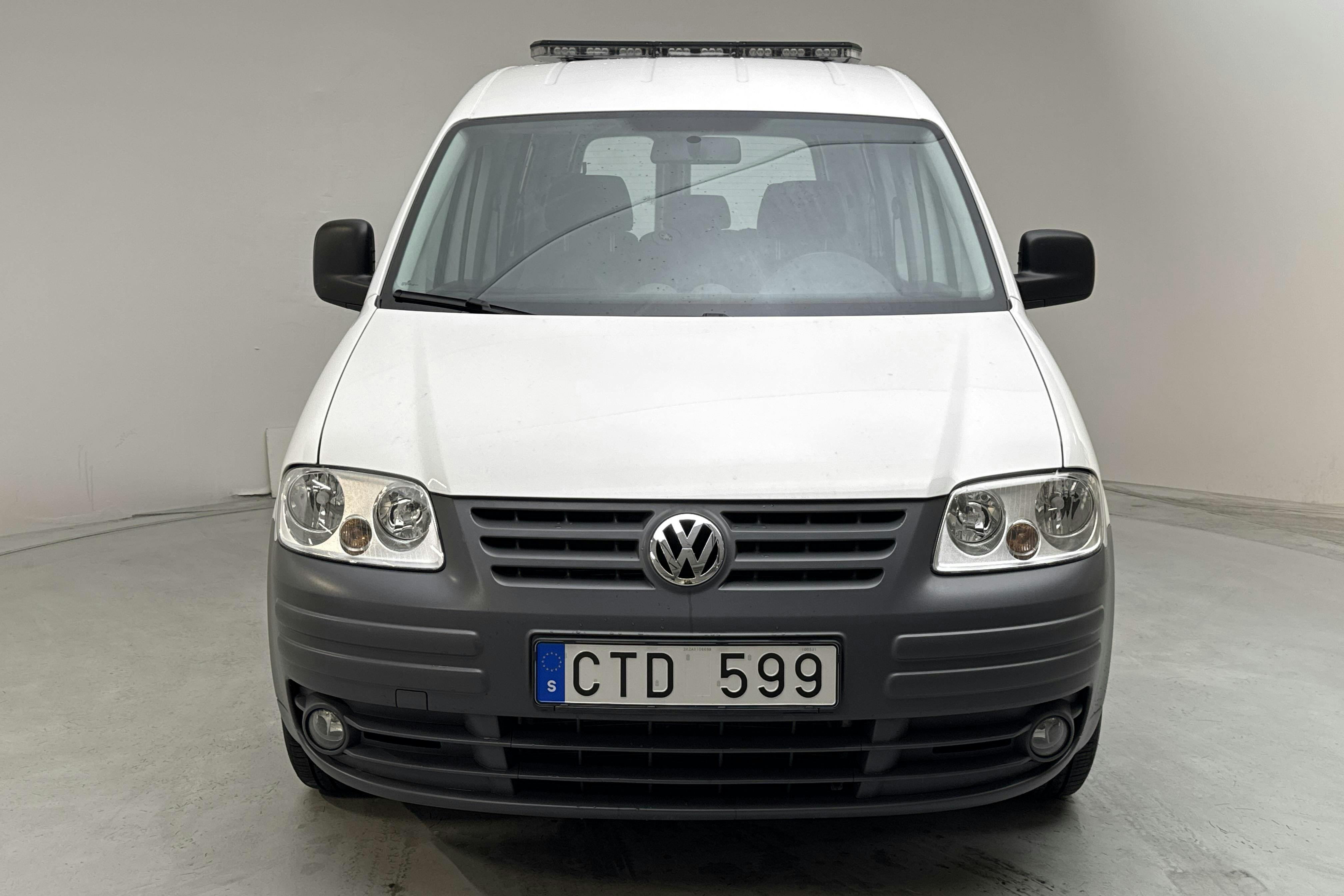 VW Caddy Life 2.0 EcoFuel (109hk) - 5 554 mil - Manuell - vit - 2010