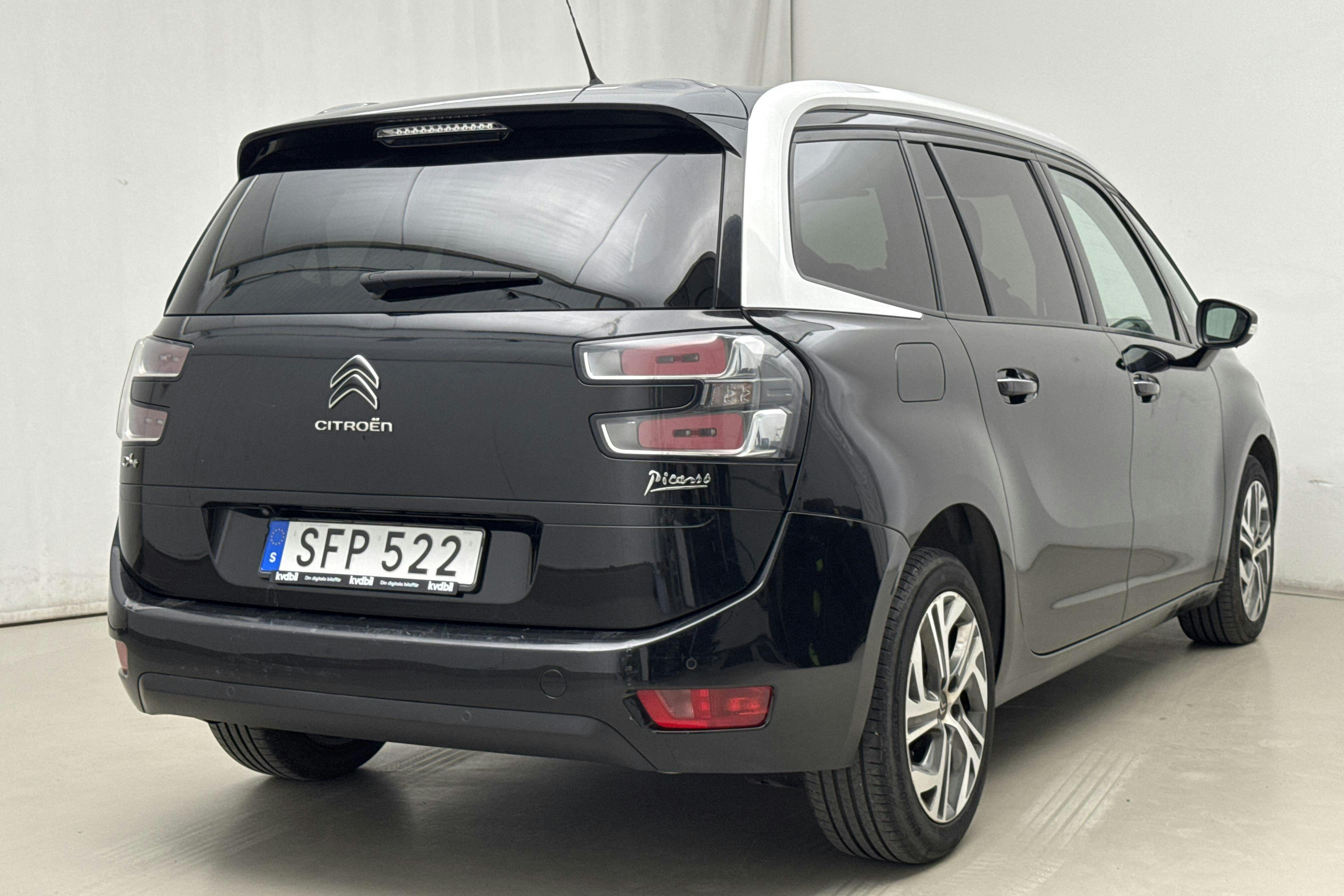 Citroën C4 Grand Picasso Puretech (130hk) - 173 250 km - Automatic - black - 2017