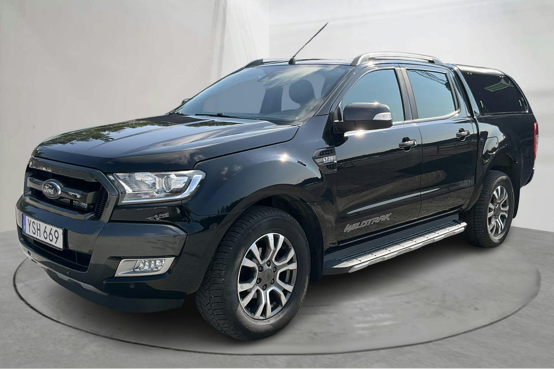 Ford Ranger 3.2 TDCi 4WD (200hk) - 175 720 km - Automatyczna - czarny - 2017