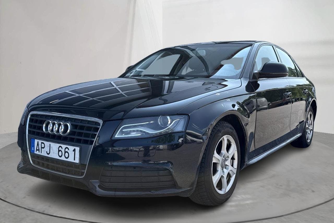 Audi A4 1.8 TFSI (160hk) - 30 126 mil - Manuell - svart - 2008