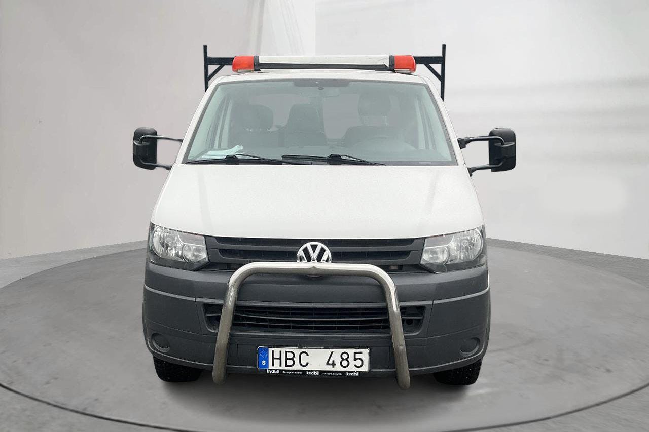 VW Transporter T5 2.0 TDI Pickup 4MOTION (140hk) - 160 740 km - Käsitsi - valge - 2011
