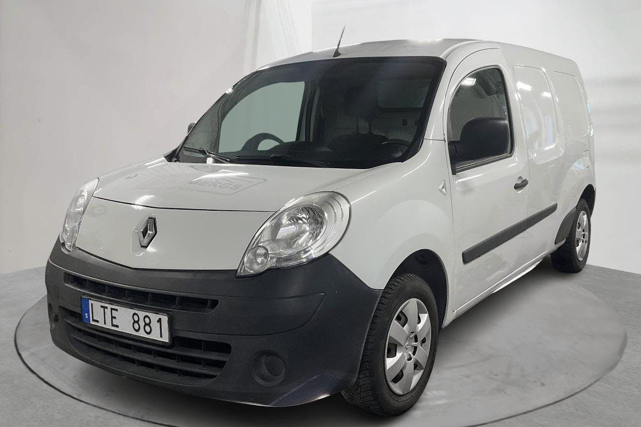 Presentationsfoto 1 av 12: Renault Kangoo Express II 1.5 dCi Maxi Skåp (85hk) - 15 557 mil - Manuell - vit - 2011