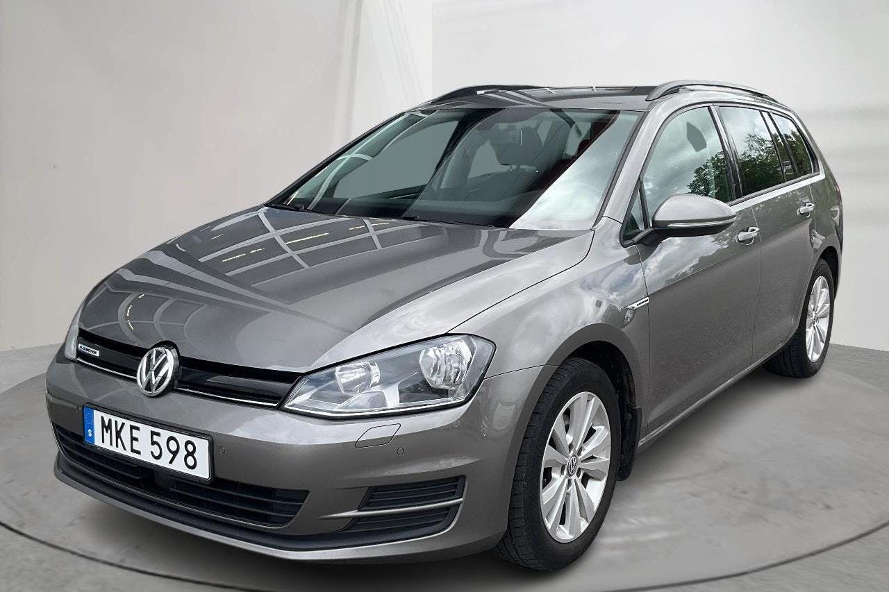 VW Golf VII 1.4 TGI BlueMotion Sportscombi (110hk) - 18 075 mil - Automat - grå - 2016