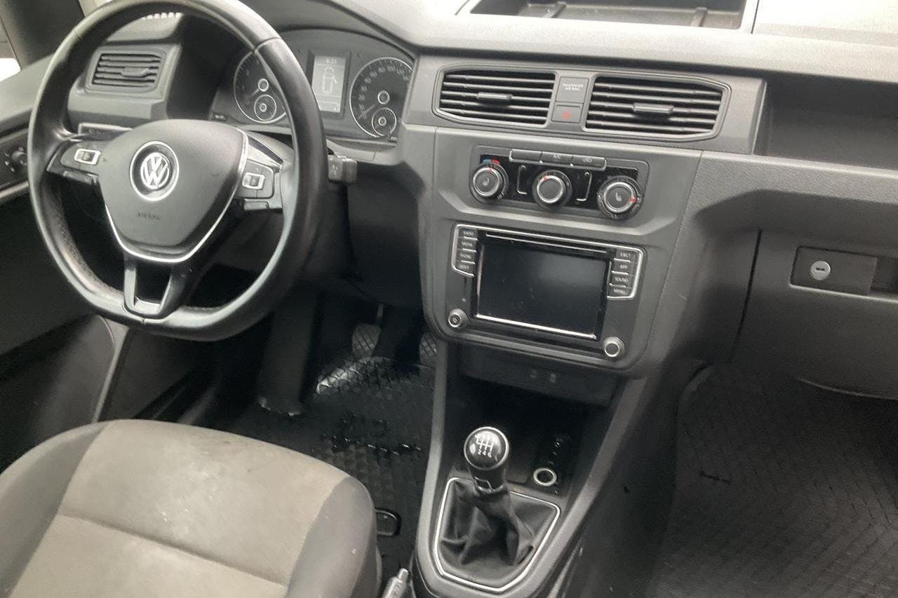 VW Caddy 1.4 TGI Skåp (110hk) - 68 350 km - Manualna - biały - 2020