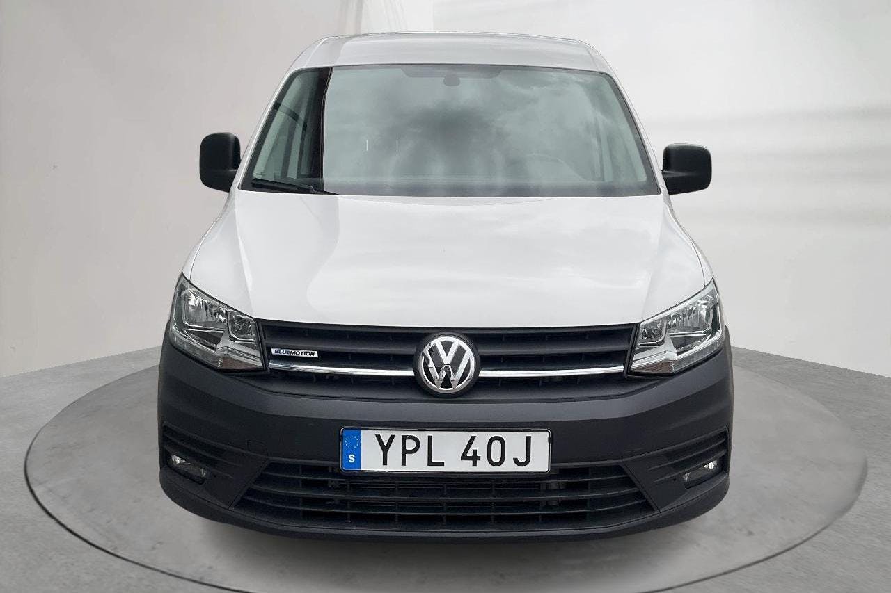 VW Caddy 1.4 TGI Skåp (110hk) - 68 350 km - Manualna - biały - 2020