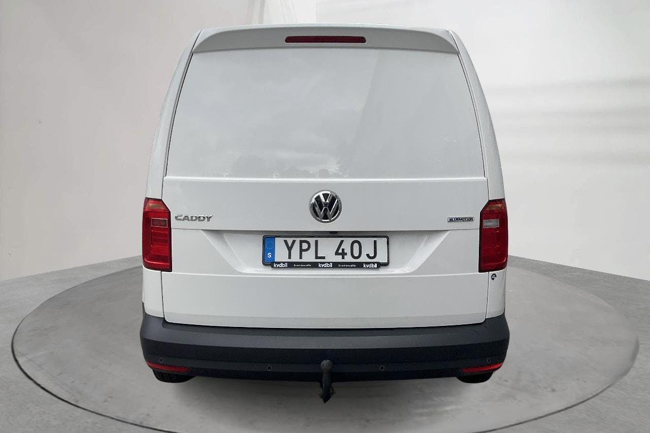VW Caddy 1.4 TGI Skåp (110hk) - 68 350 km - Manualna - biały - 2020