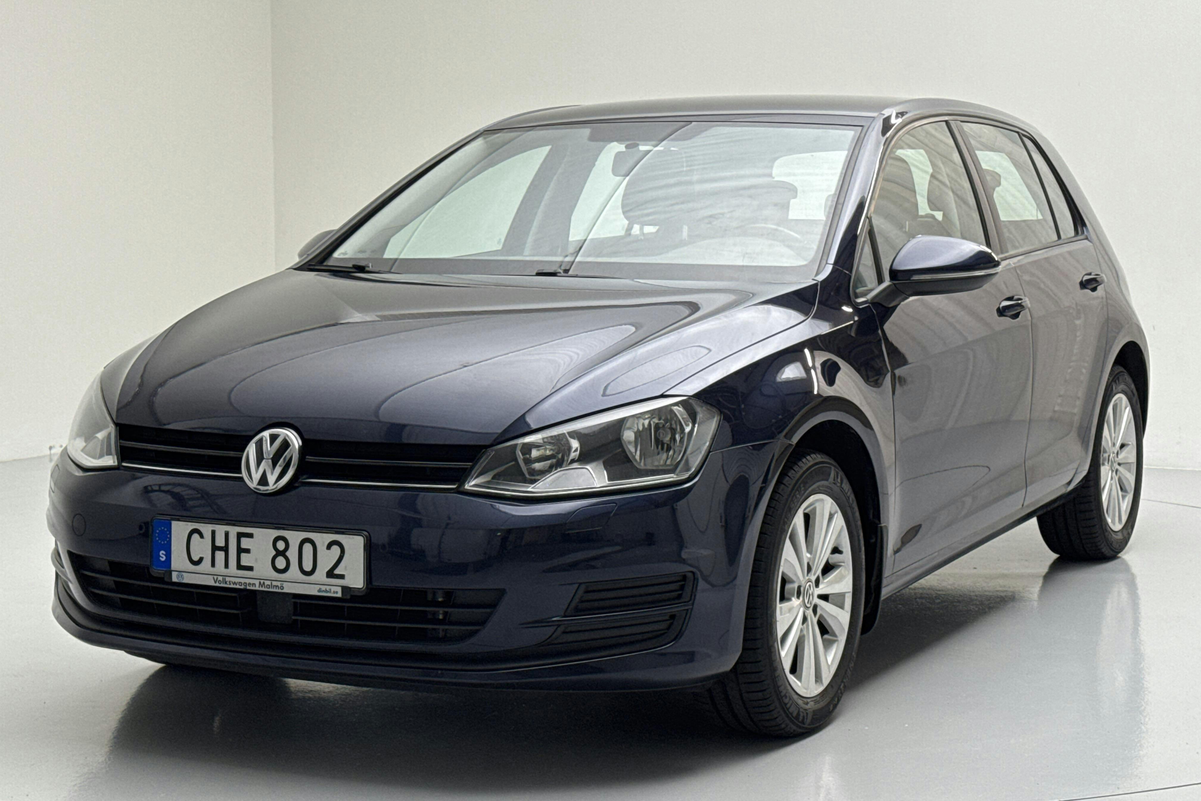 VW Golf VII 1.2 TSI 5dr (110hk) - 7 914 mil - Manuell - Dark Blue - 2016