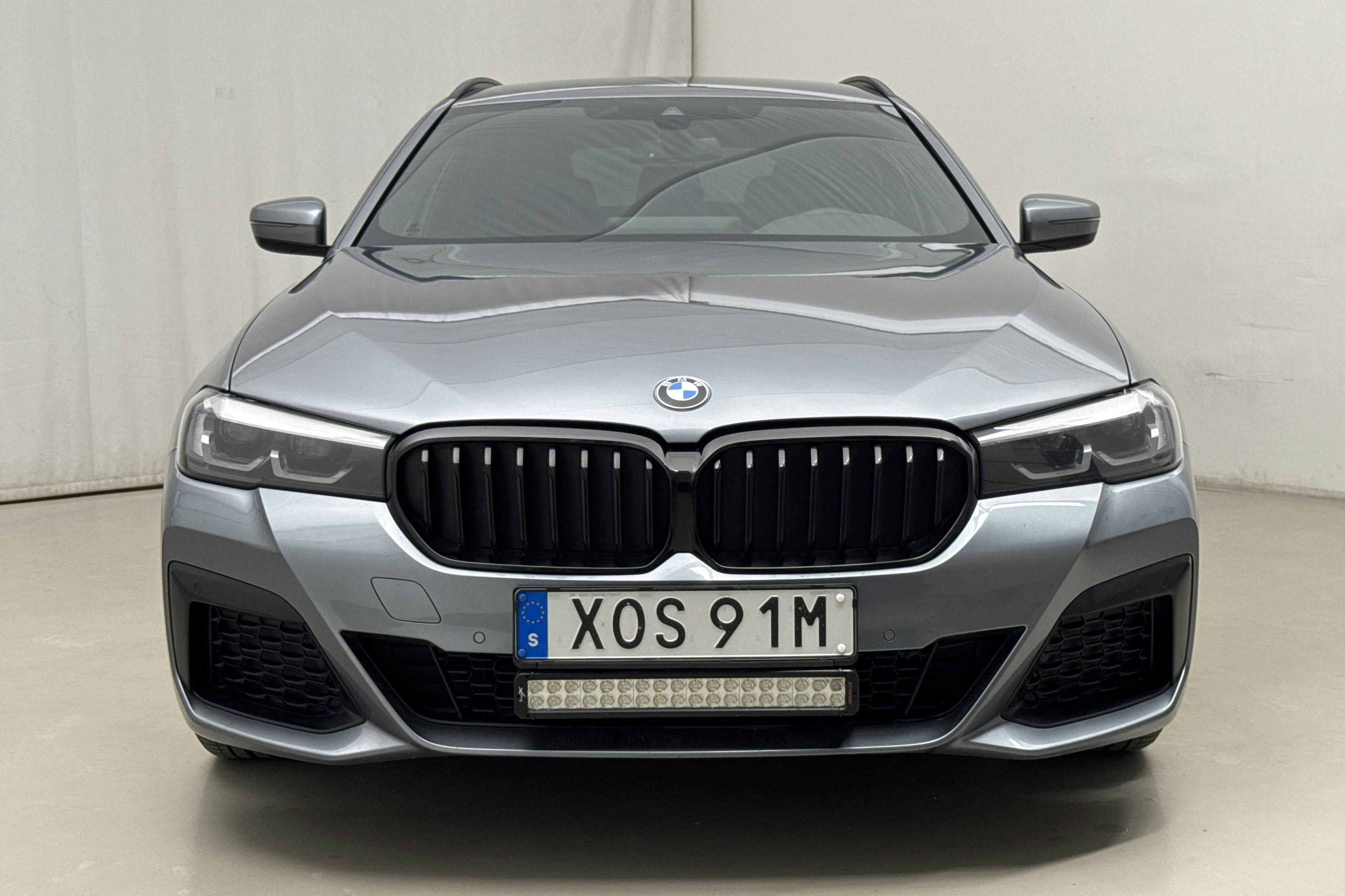 BMW 520d xDrive Touring, G31 LCI (190hk+11hk) - 106 600 km - Automatic - blue - 2021