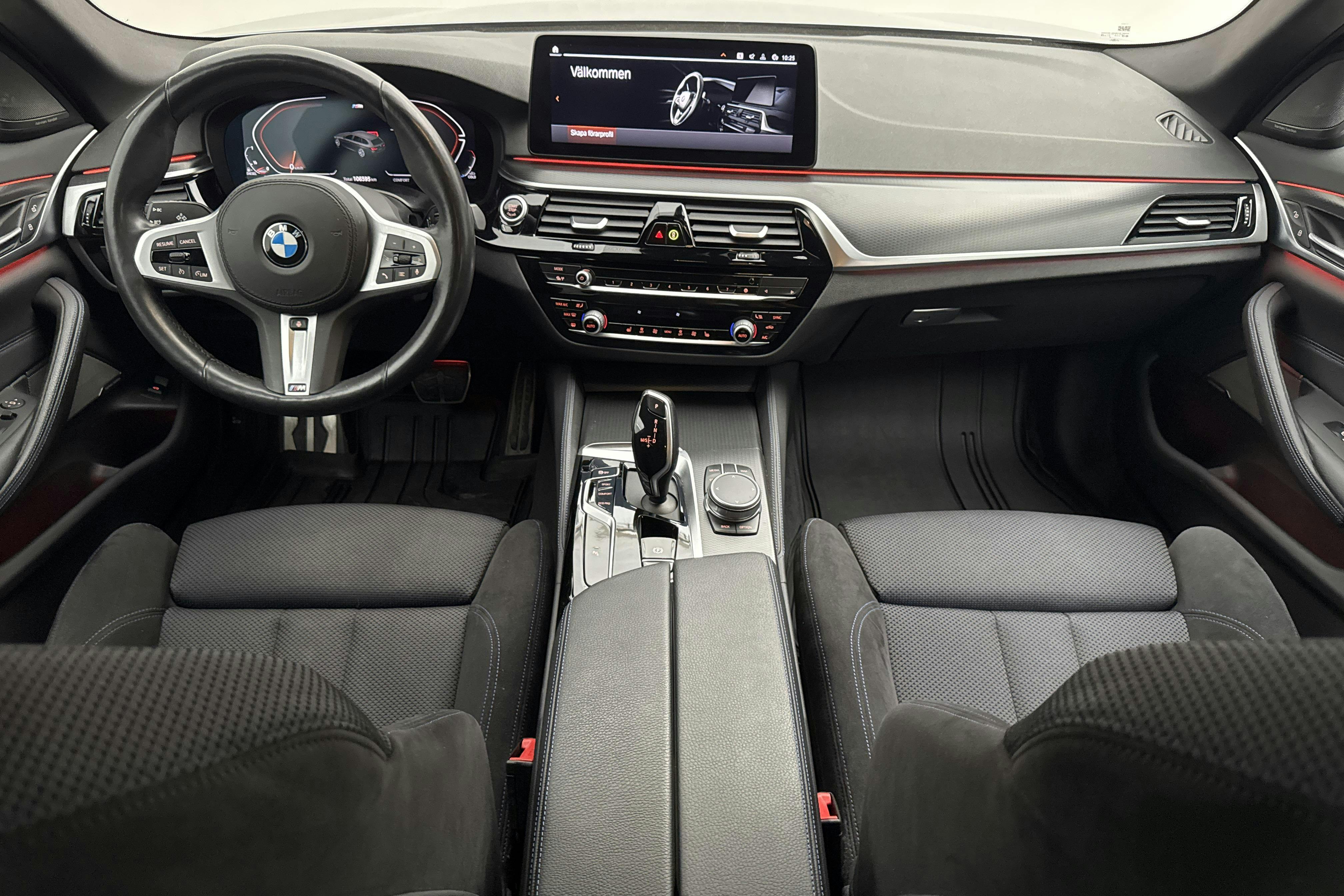 BMW 520d xDrive Touring, G31 LCI (190hk+11hk) - 106 600 km - Automatic - blue - 2021