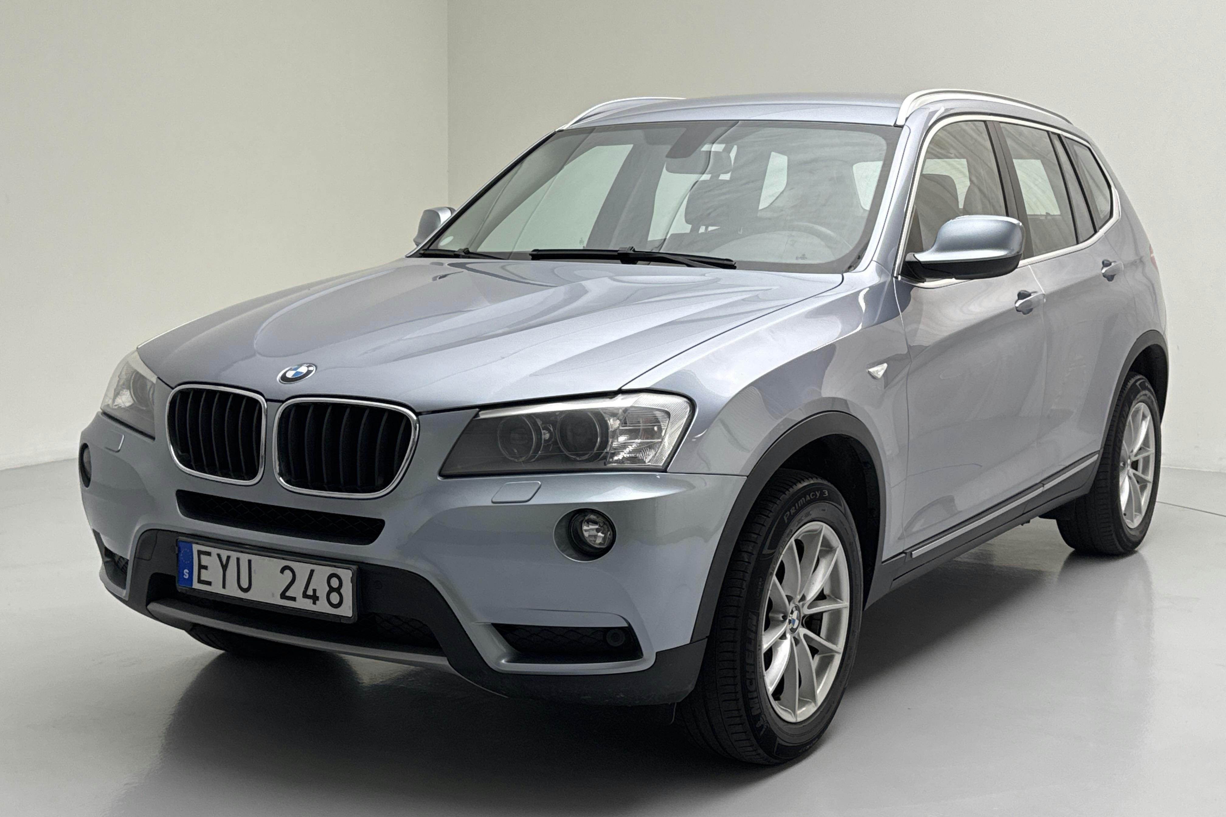 BMW X3 xDrive20d, F25 (184hk) - 12 060 mil - Automat - Light Blue - 2014