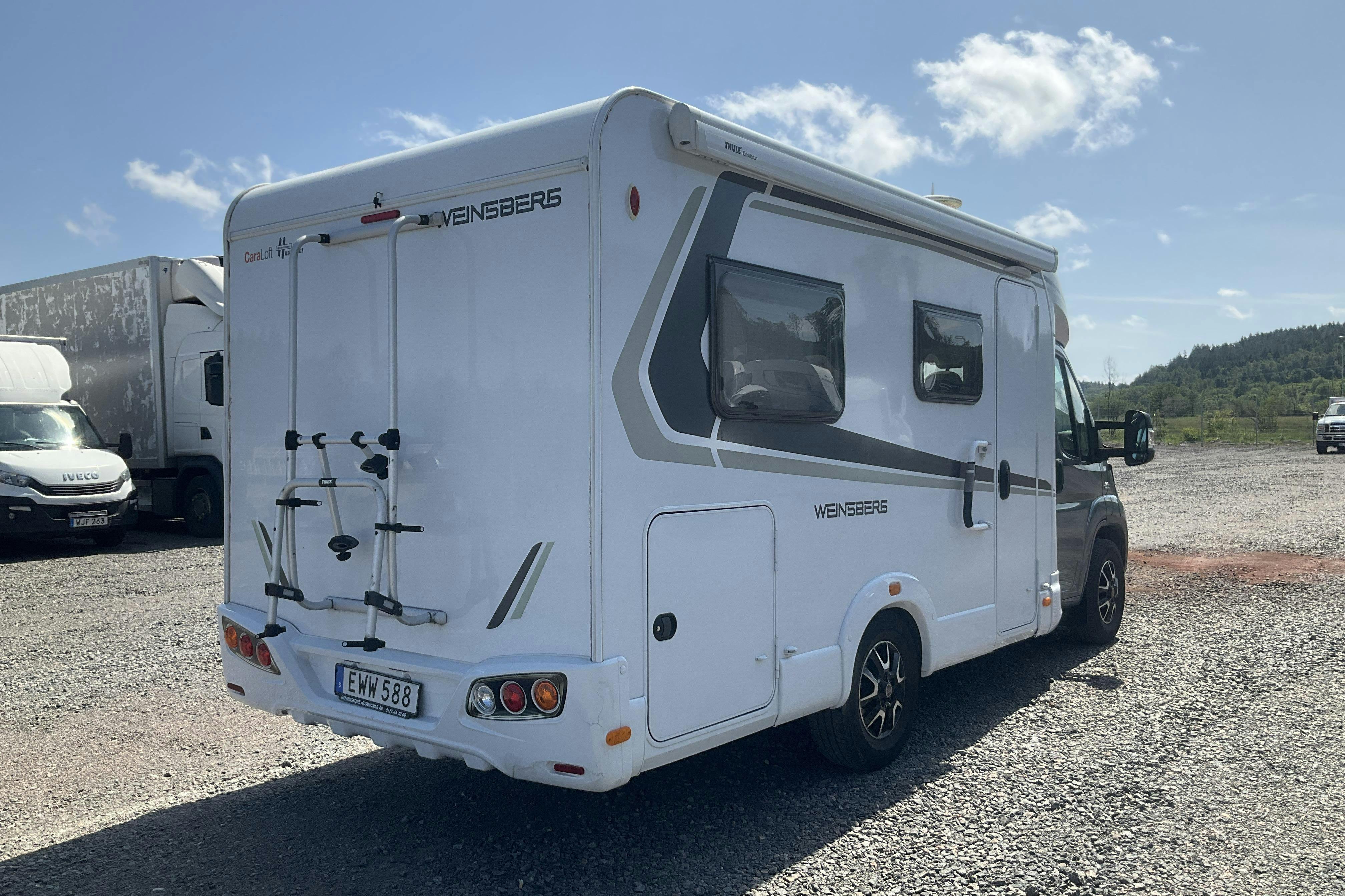 FIAT WEINSBERG CaraLoft 600 Husbil - 7 370 mil - Manuell - grå - 2016