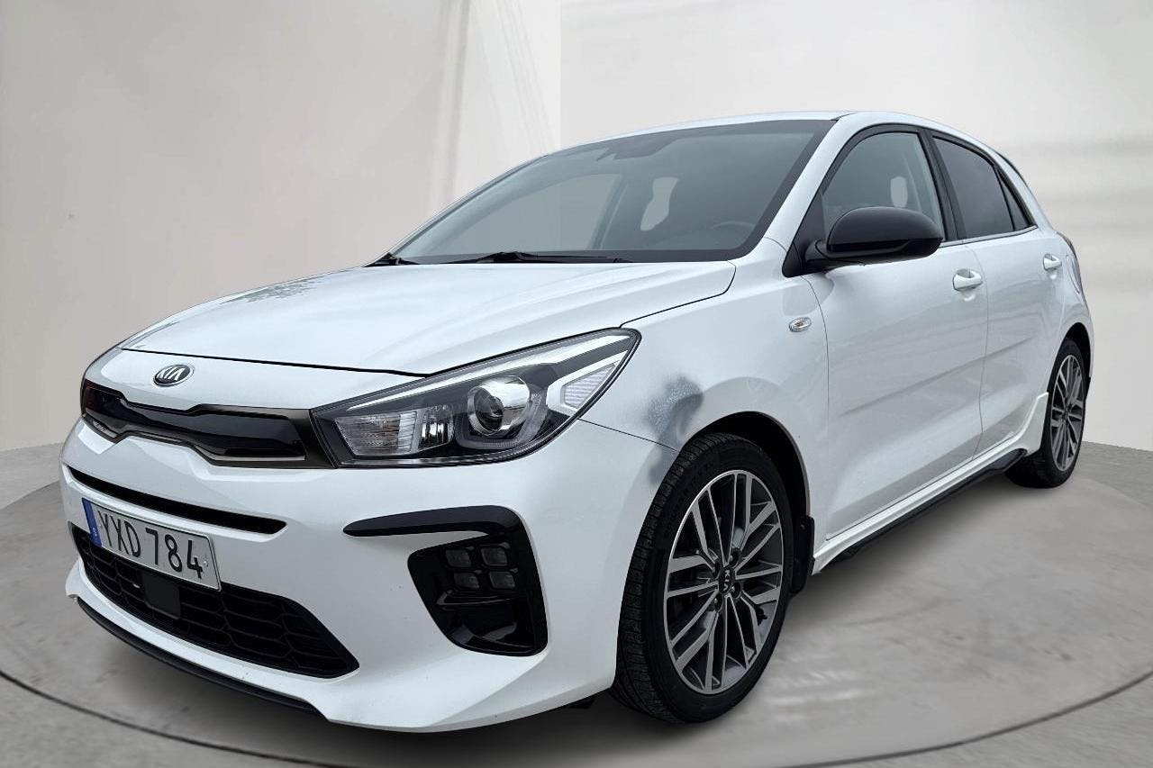 KIA Rio 1.0 T-GDi (120hk) - 9 174 mil - Manuell - vit - 2019