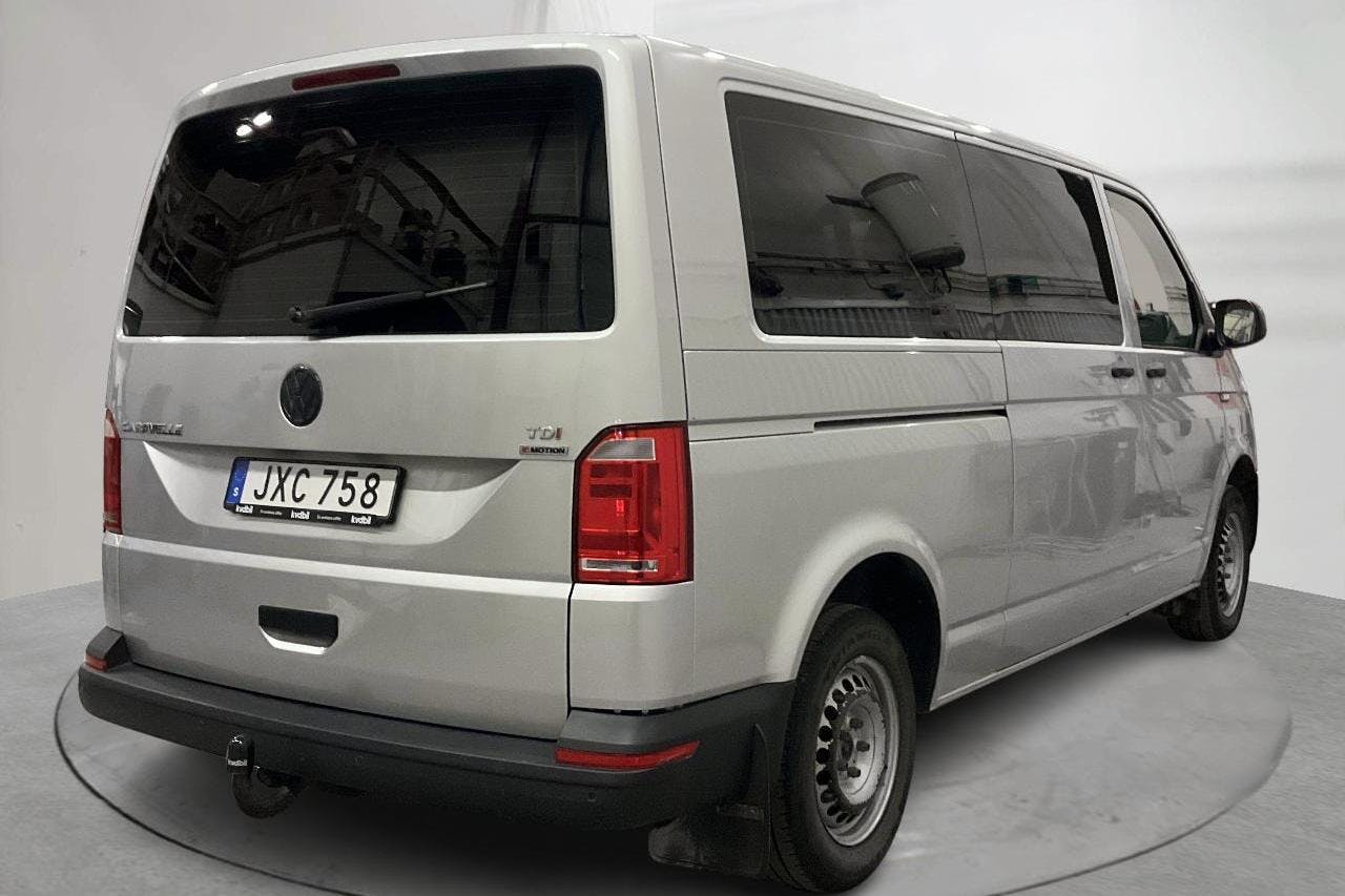 VW Caravelle T6 2.0 TDI BMT 4MOTION (150hk) - 14 966 mil - Automat - silver - 2016