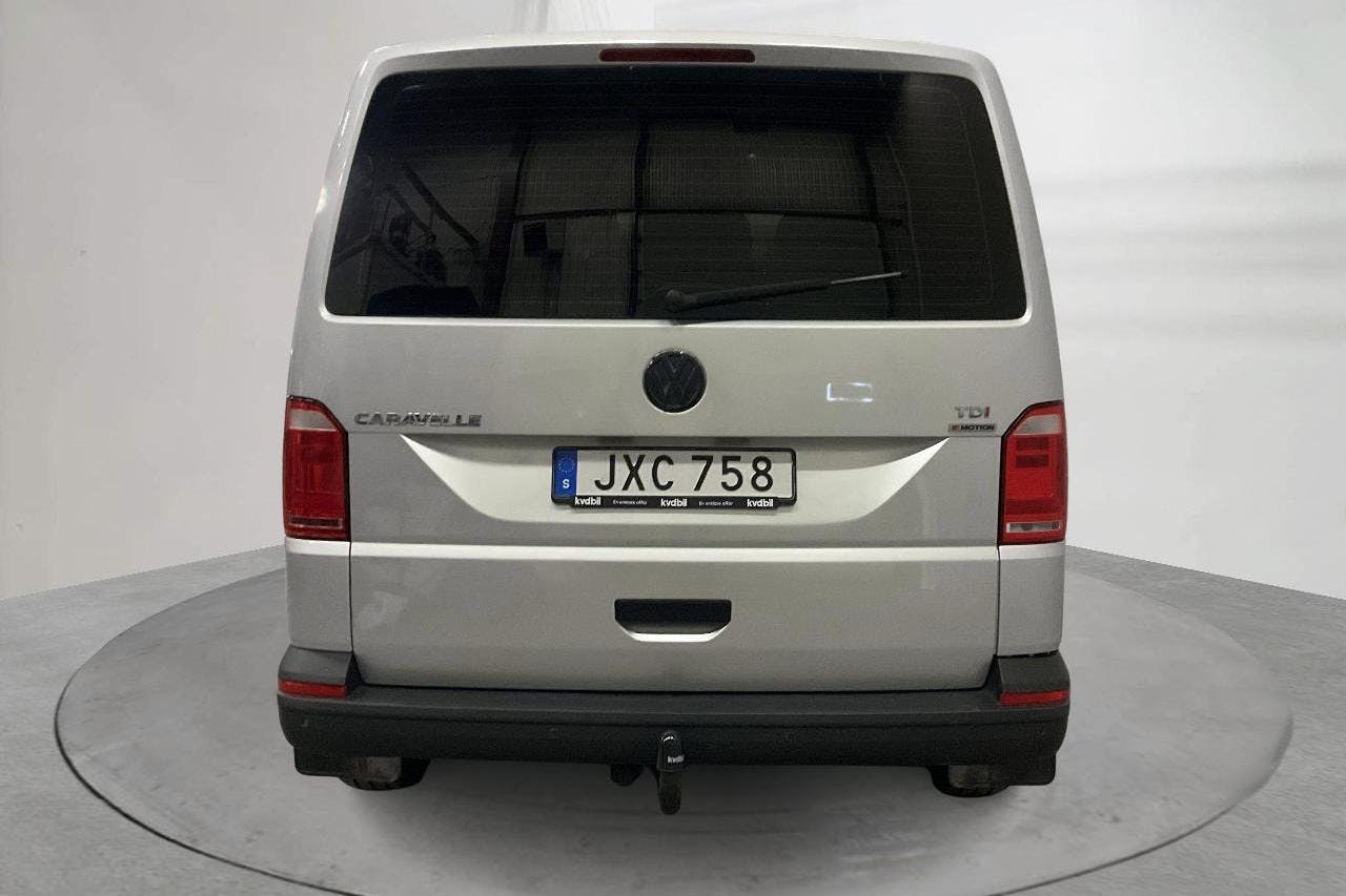 VW Caravelle T6 2.0 TDI BMT 4MOTION (150hk) - 14 966 mil - Automat - silver - 2016