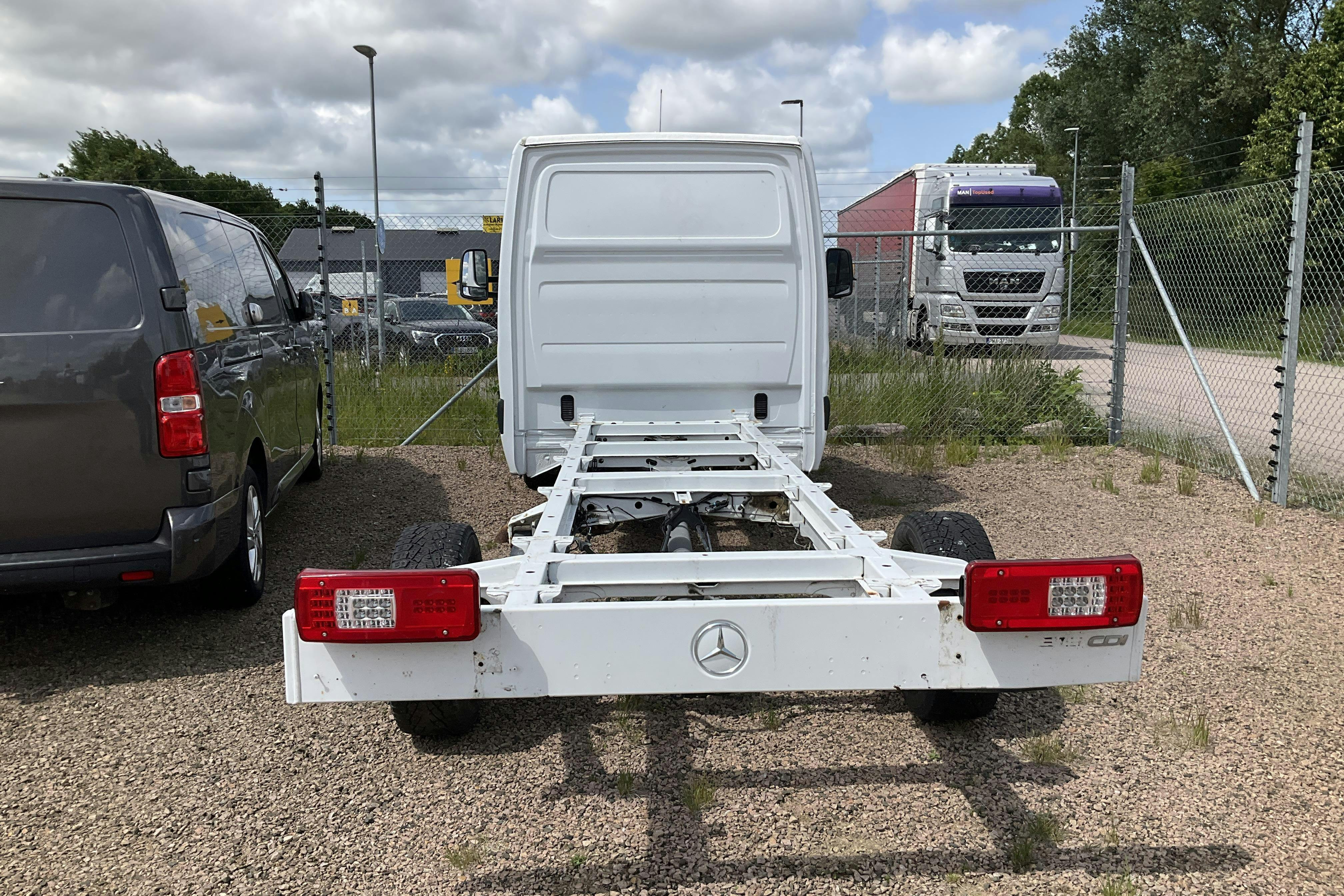 Mercedes Sprinter 316 CDI Chassi RWD (163hk) - 155 040 km - Automatic - white - 2019