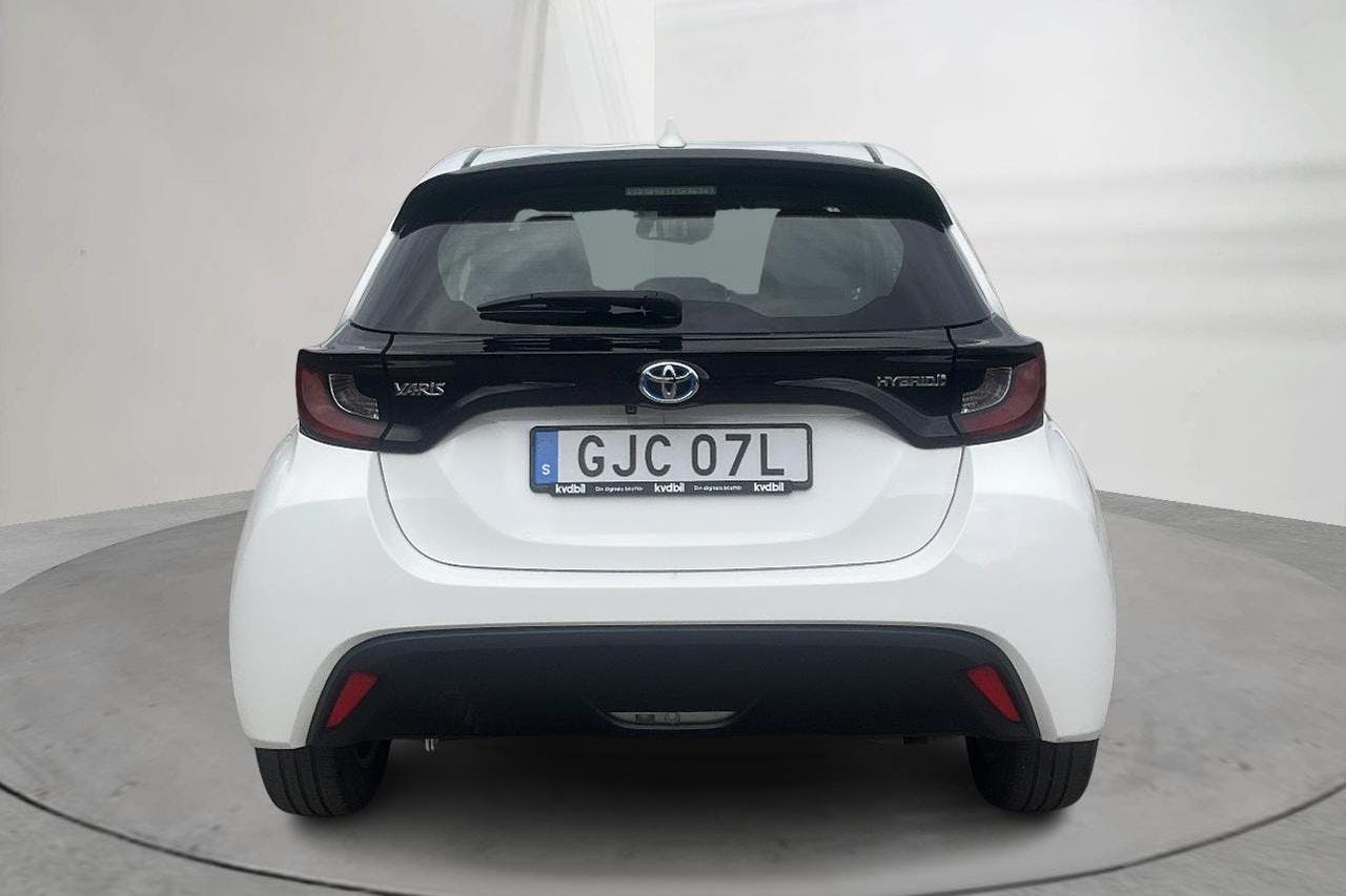 Toyota Yaris 1.5 Hybrid 5dr (116hk) - 80 610 km - Automatic - white - 2021