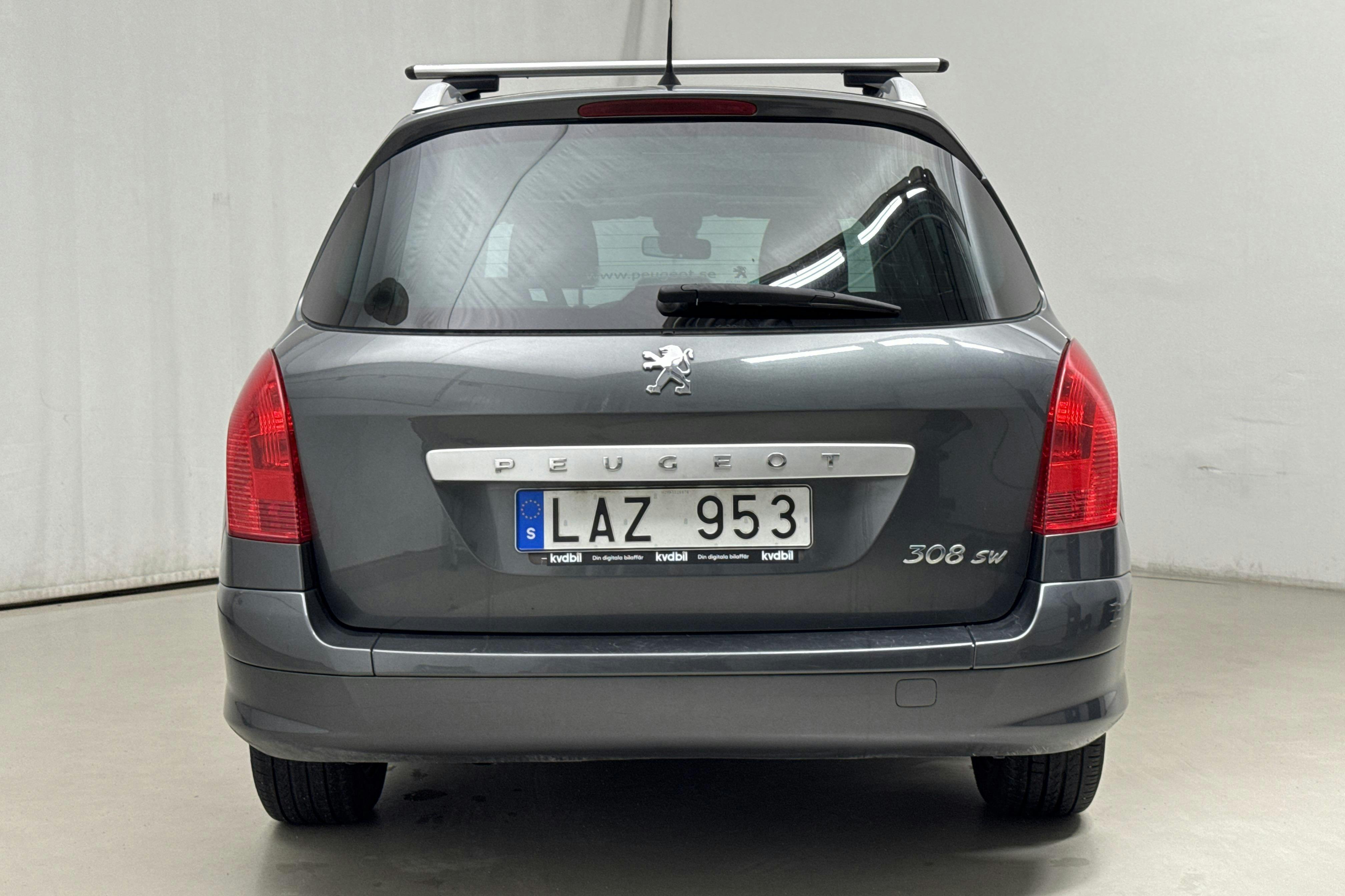 Peugeot 308 SW 1.6 HDi FAP (110hk) - 165 210 km - Manual - Dark Grey - 2011