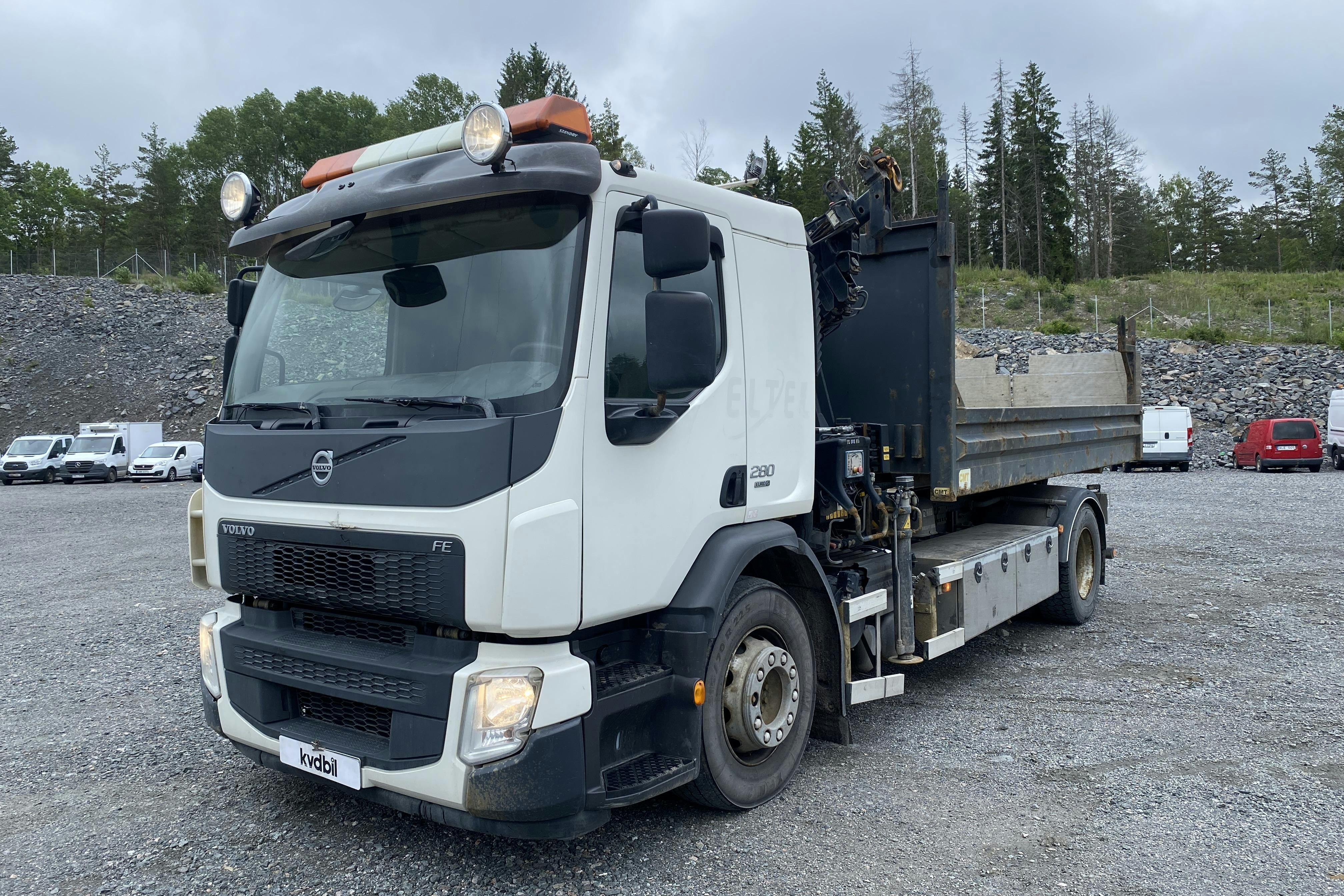 VOLVO FE280 - 163 537 km - Automat - vit - 2015