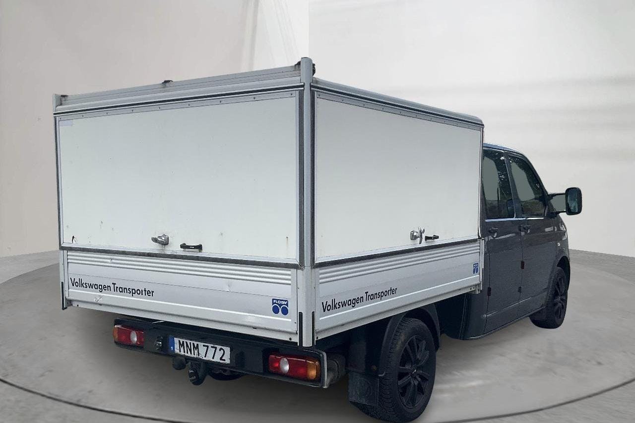 VW Transporter T5 2.0 BiTDI Pickup 4MOTION (180hk) - 14 249 mil - Manuell - grå - 2014
