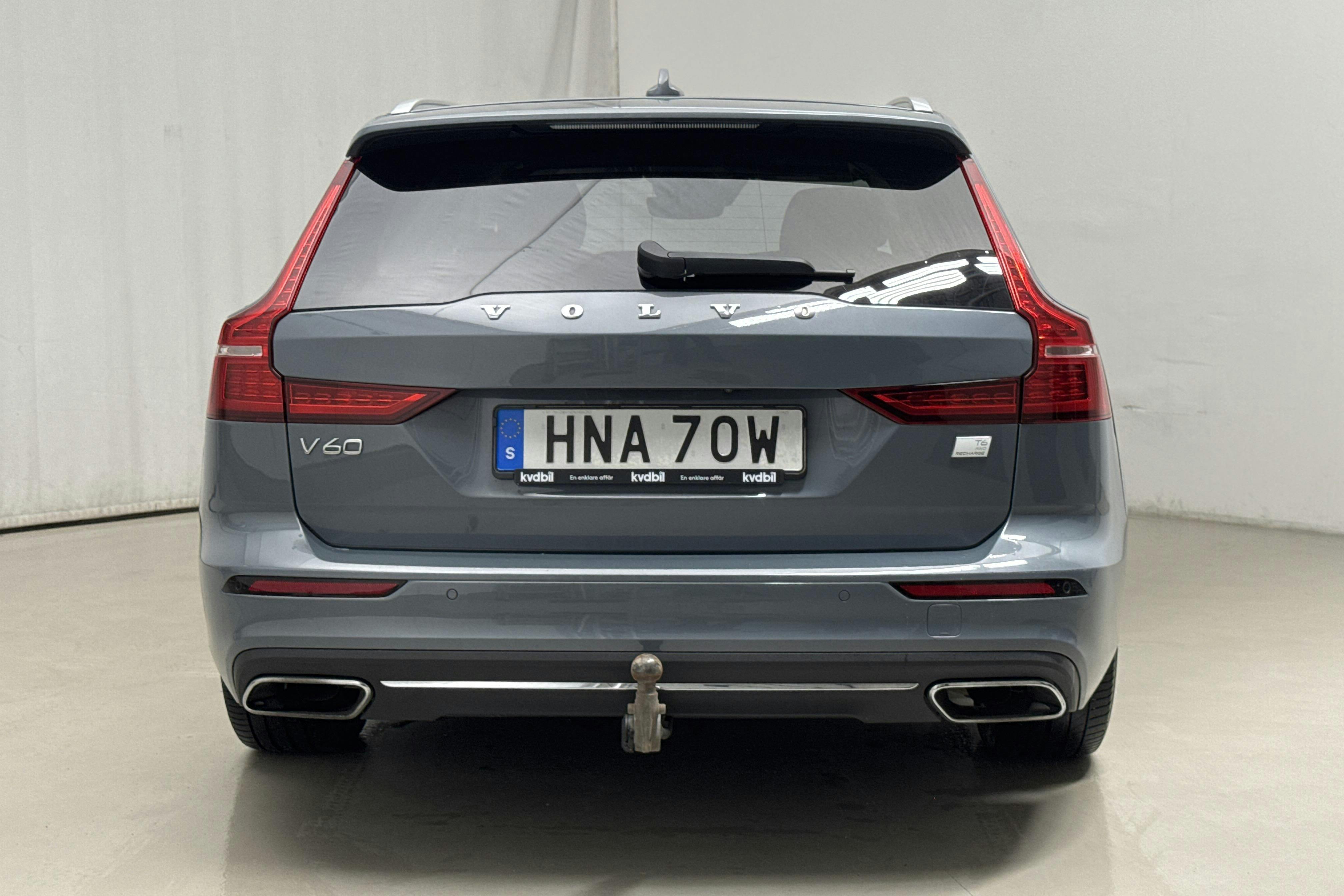 Volvo V60 T6 AWD Recharge (350hk) - 11 228 mil - Automat - grå - 2022