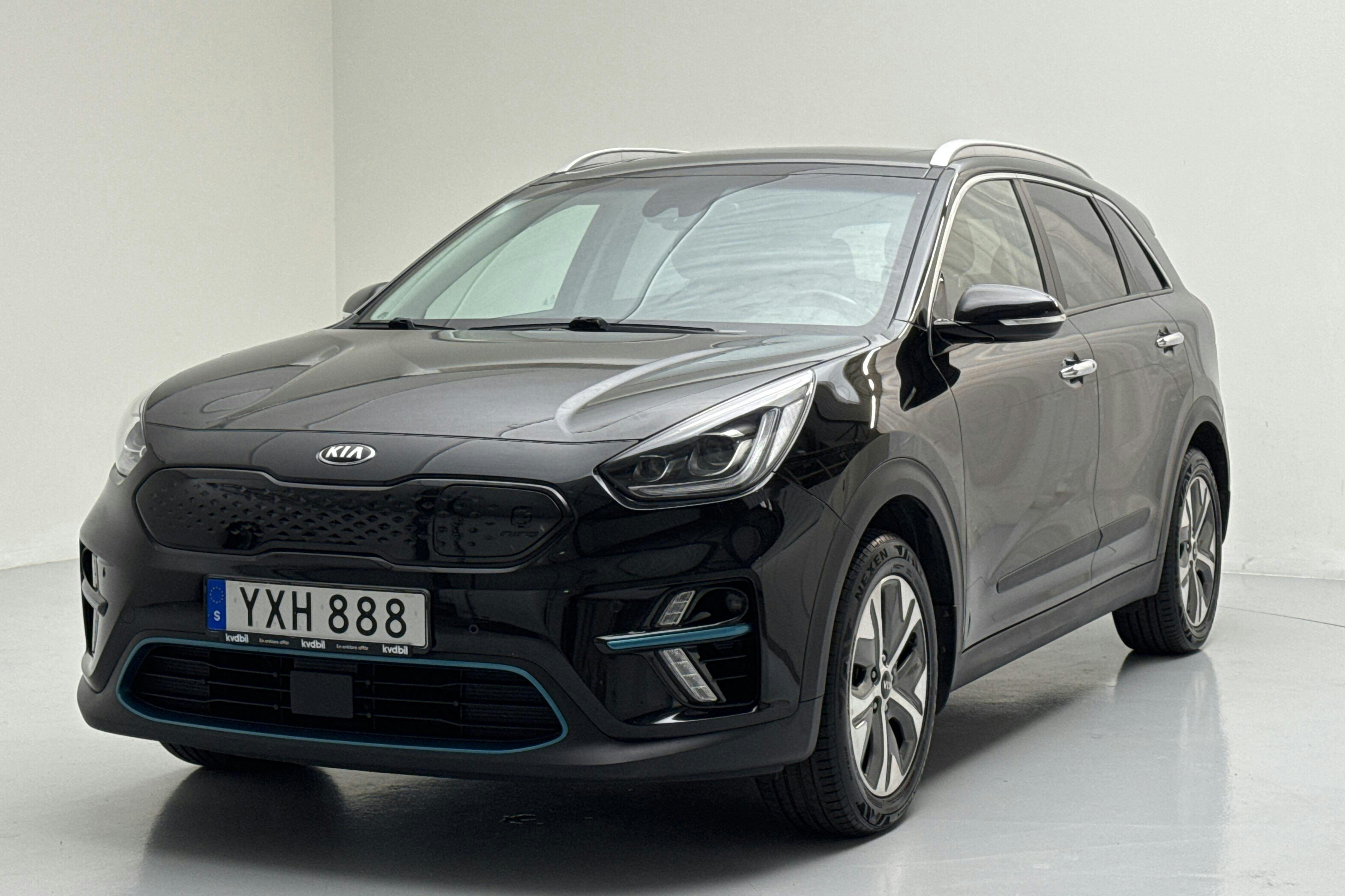 KIA Niro EV 64 kWh (204hk) - 18 155 mil - Automat - svart - 2019