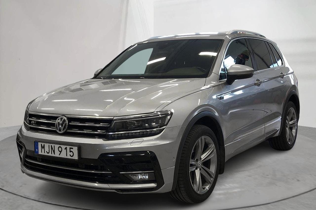 VW Tiguan 2.0 TDI 4MOTION (190hk) - 8 622 mil - Automat - grå - 2019