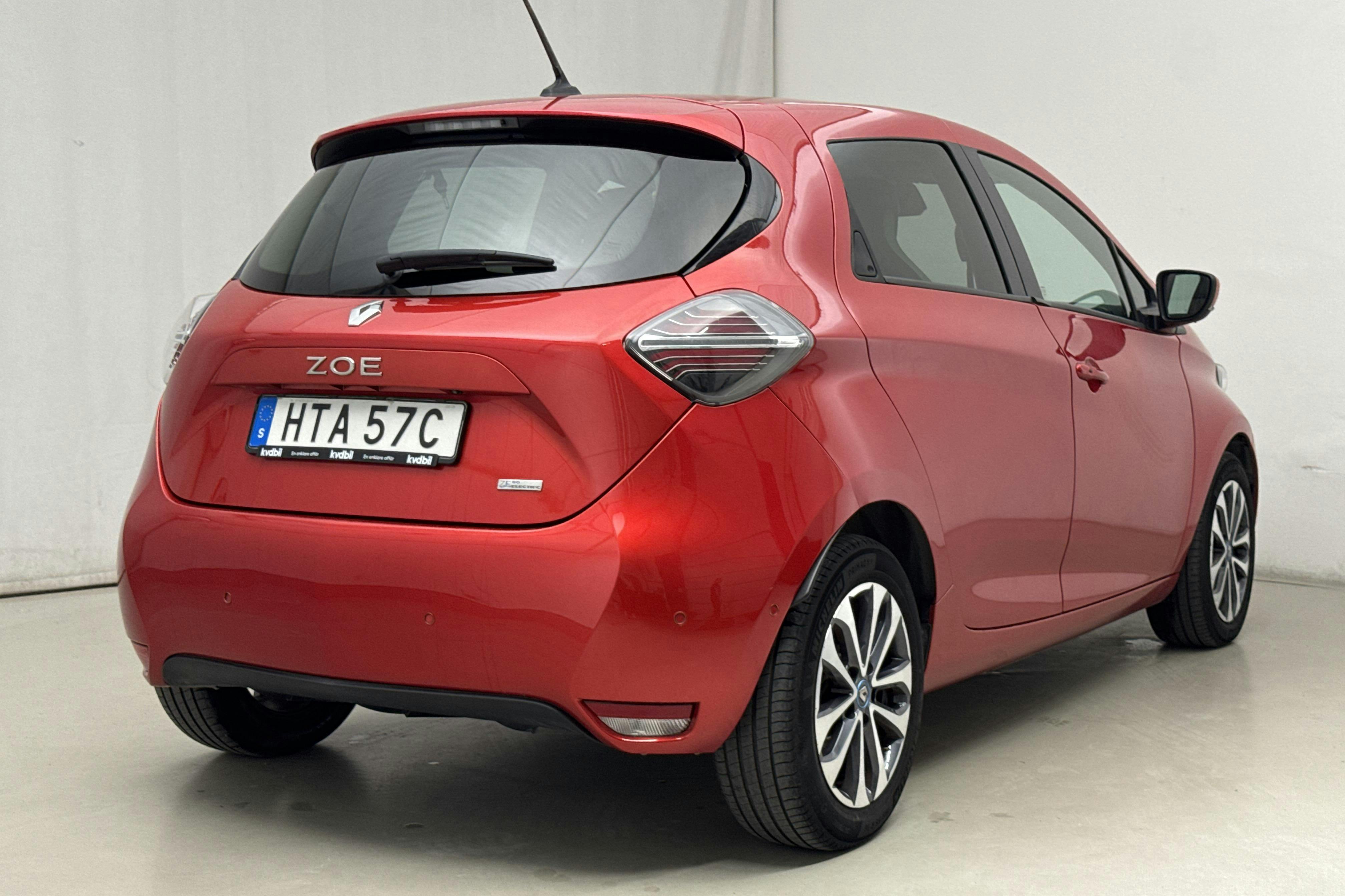 Renault Zoe 52 kWh R135 (135hk) - 61 570 km - Automaatne - punane - 2020