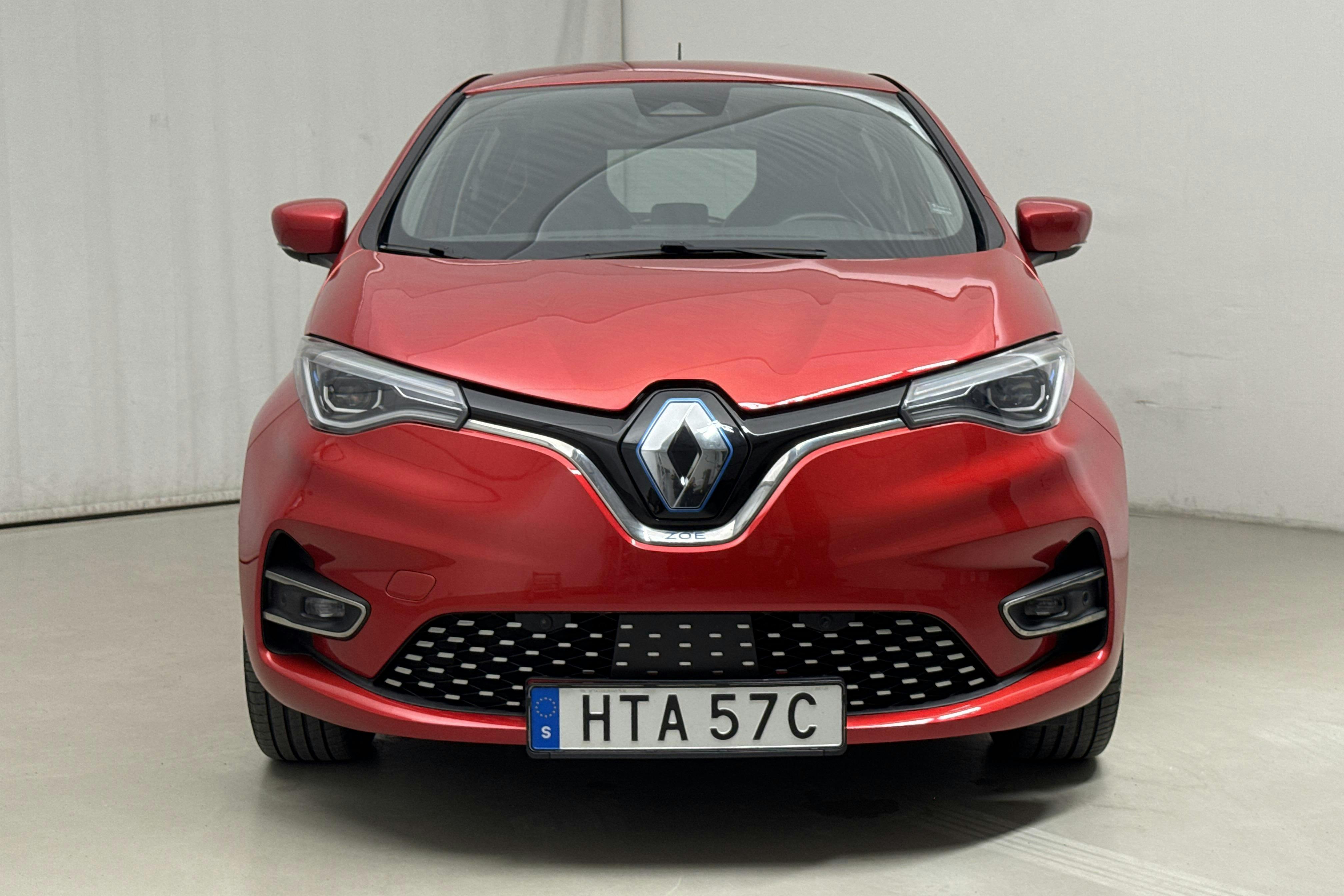 Renault Zoe 52 kWh R135 (135hk) - 61 570 km - Automaatne - punane - 2020