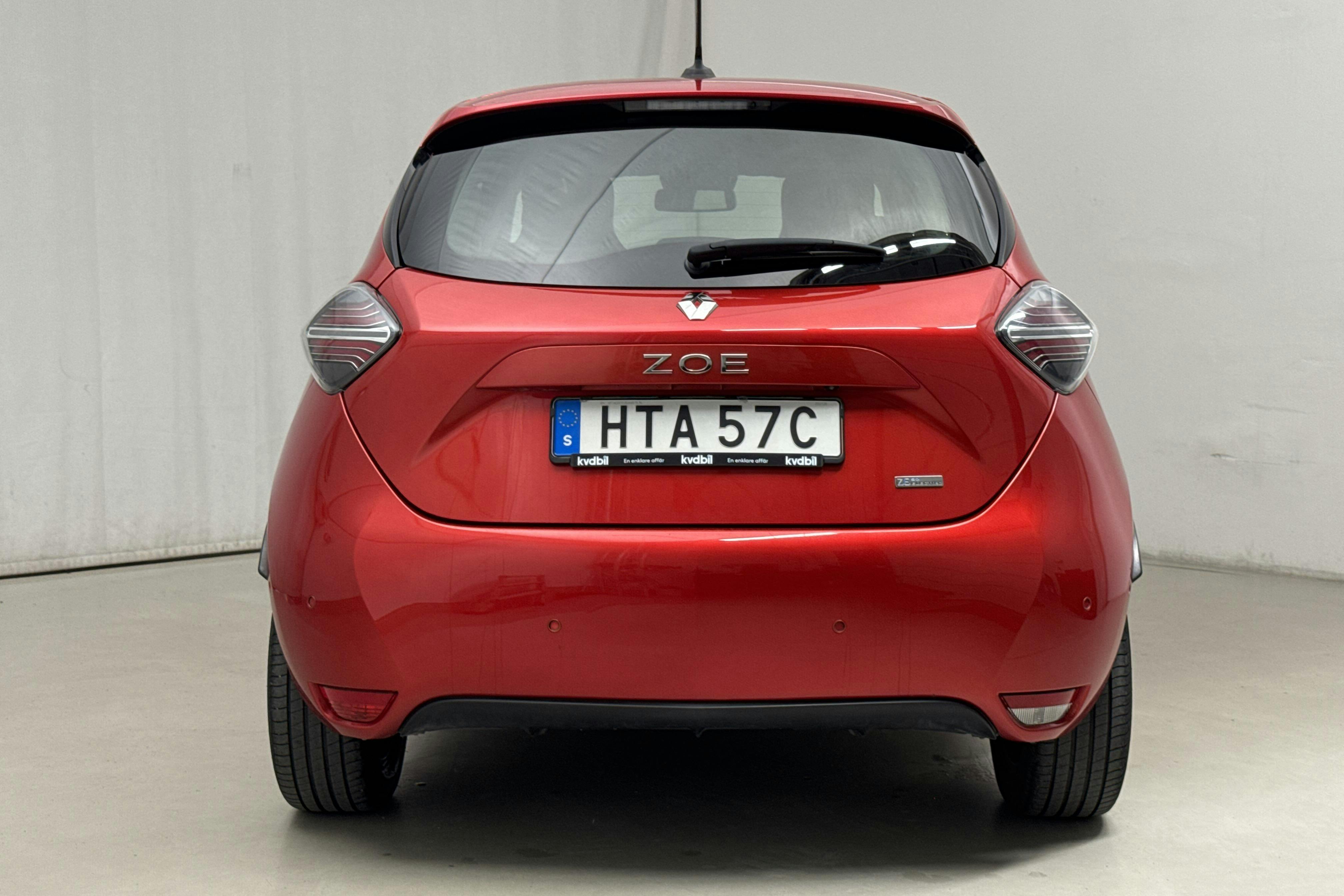 Renault Zoe 52 kWh R135 (135hk) - 61 570 km - Automaatne - punane - 2020
