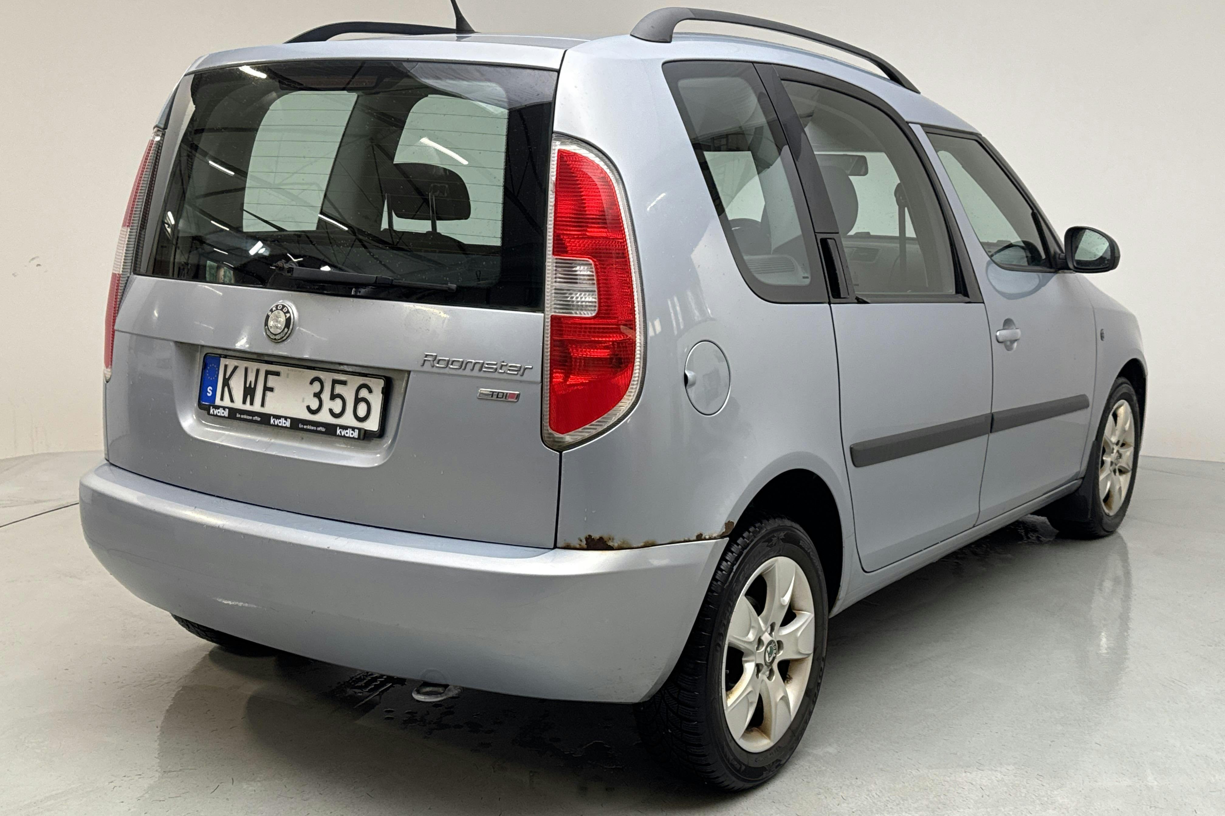 Skoda Roomster 1.6 TDI (90hk) - 258 490 km - Käsitsi - Light Blue - 2011