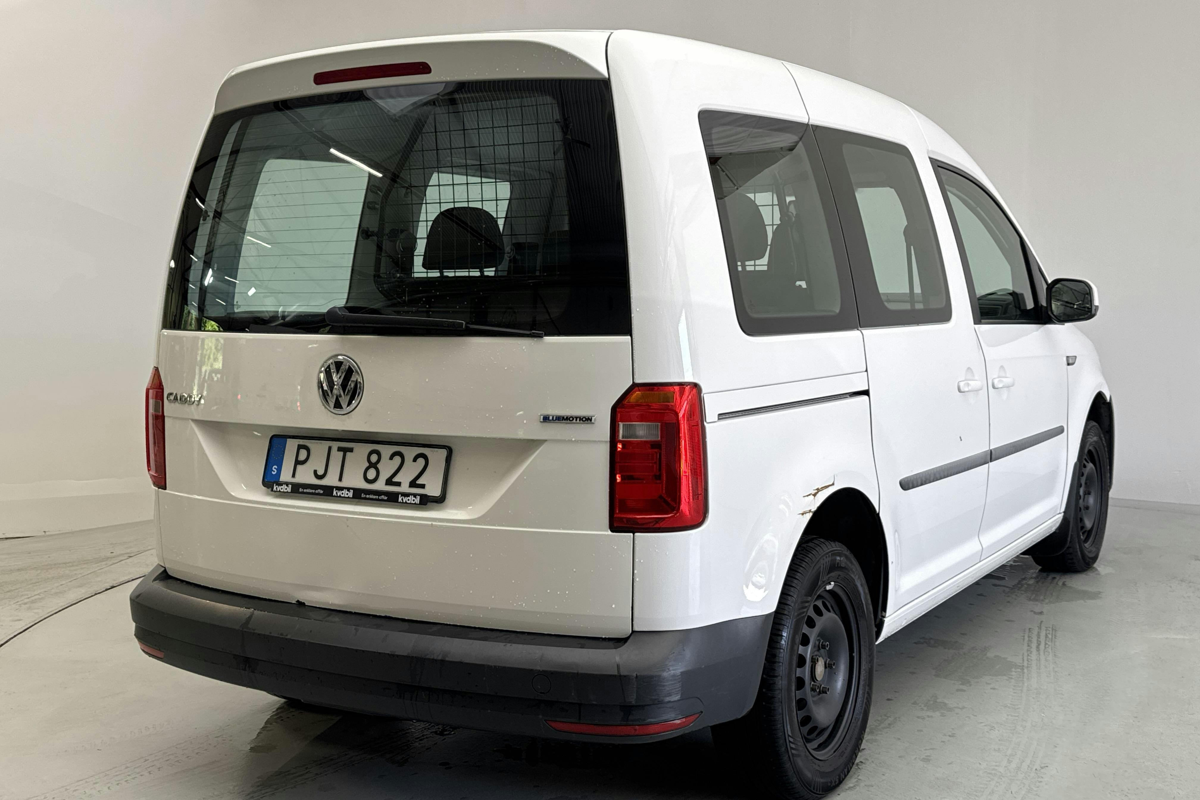 VW Caddy Life 1.4 TGI (110hk) - 118 420 km - Automaatne - valge - 2018