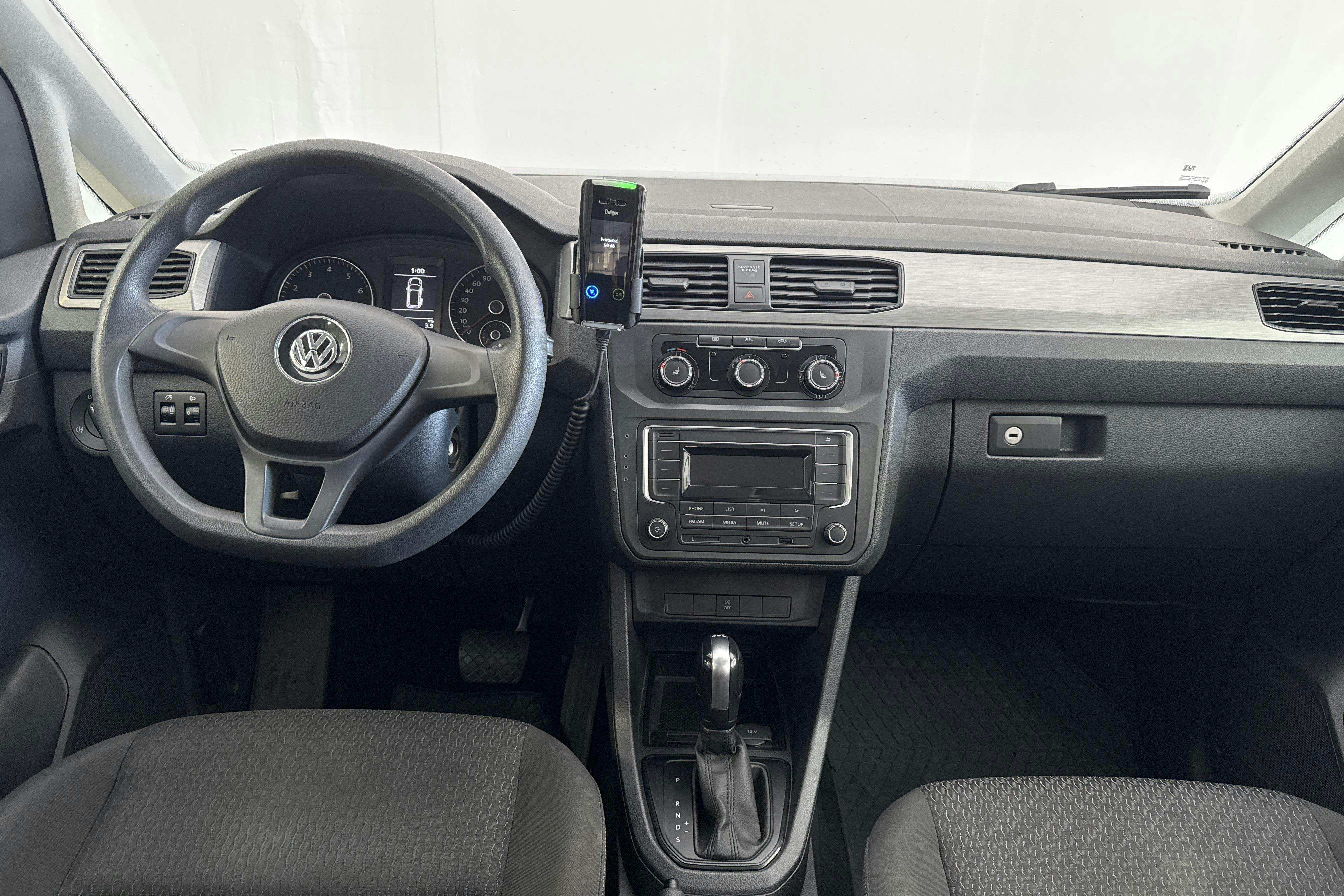 VW Caddy Life 1.4 TGI (110hk) - 118 420 km - Automaatne - valge - 2018