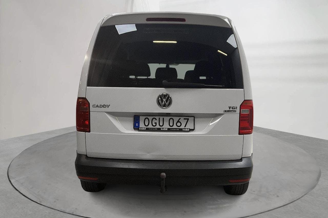 VW Caddy Life 1.4 TGI (110hk) - 65 300 km - Manual - white - 2017