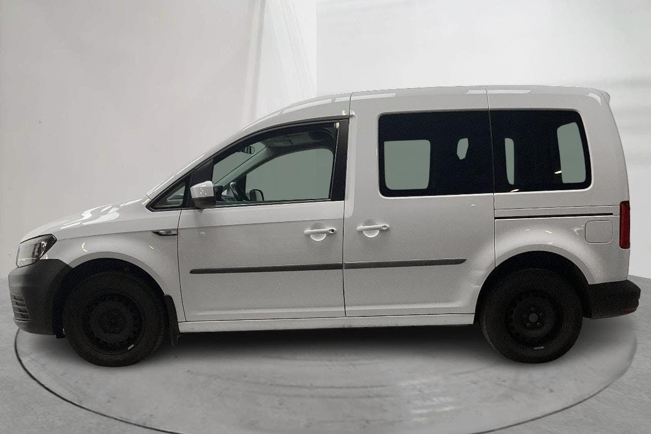 Presentation photo 2 of 13: VW Caddy Life 1.4 TGI (110hk) - 65 300 km - Manual - white - 2017