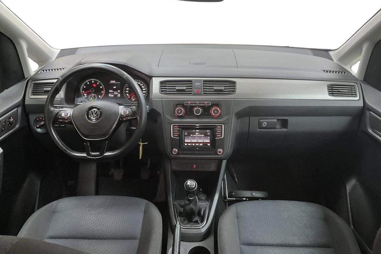 VW Caddy Life 1.4 TGI (110hk) - 65 300 km - Manual - white - 2017