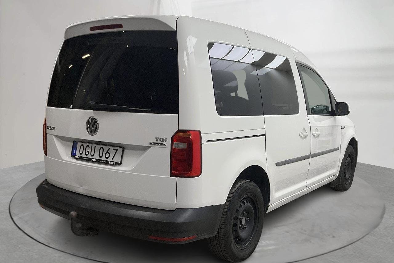 VW Caddy Life 1.4 TGI (110hk) - 65 300 km - Manual - white - 2017