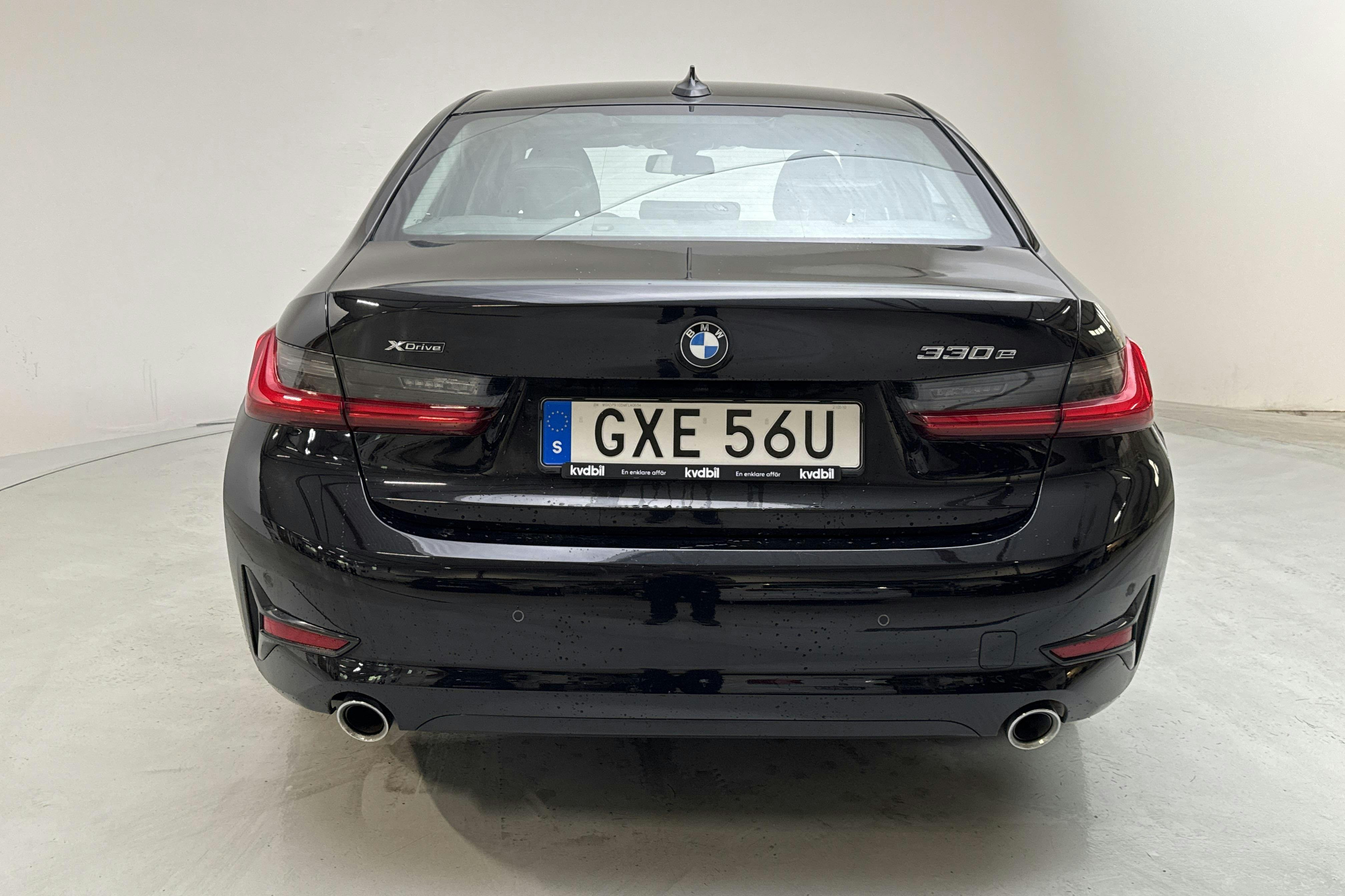 BMW 330e xDrive Sedan, G20 (292hk) - 80 600 km - Automaatne - must - 2021