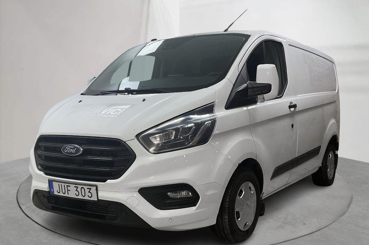 Presentationsfoto 1 av 15: Ford Transit Custom 280 (105hk) - 19 832 mil - Manuell - vit - 2018