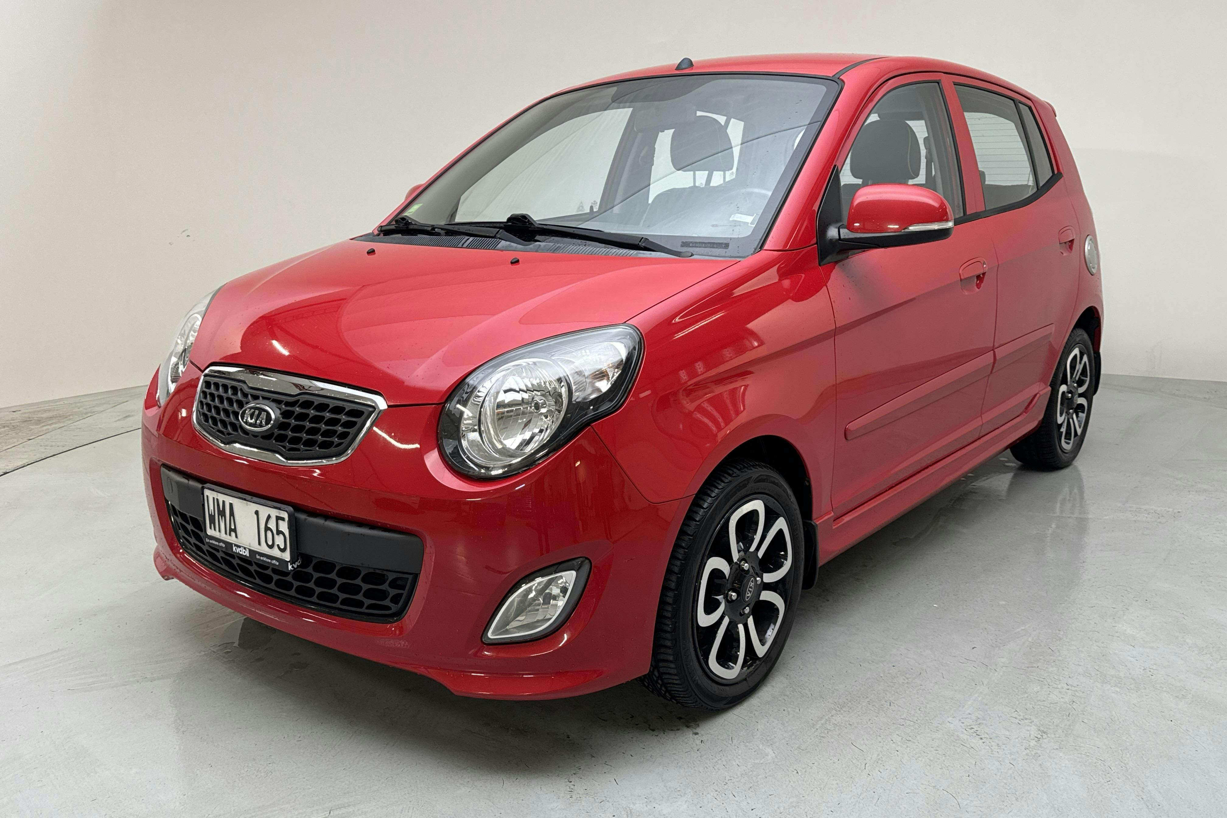 KIA Picanto 1.1 (65hk) - 6 391 mil - Manuell - röd - 2010
