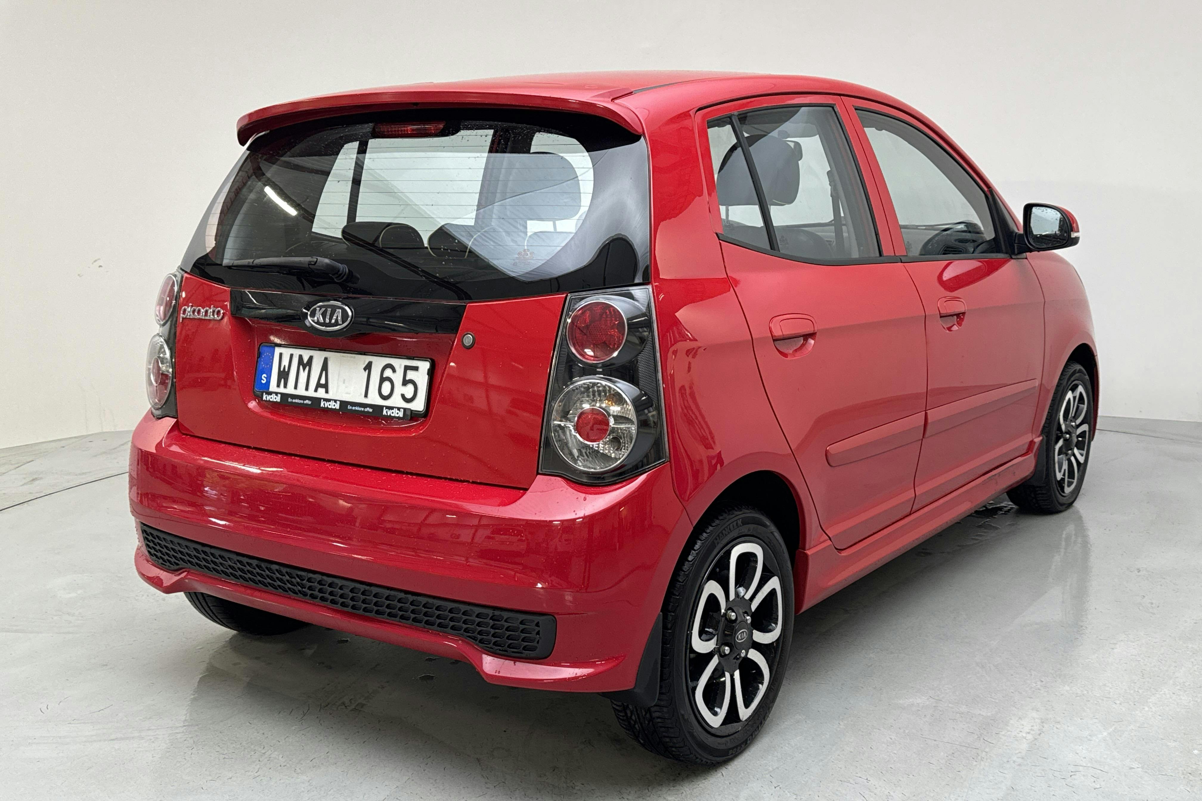 KIA Picanto 1.1 (65hk) - 6 391 mil - Manuell - röd - 2010