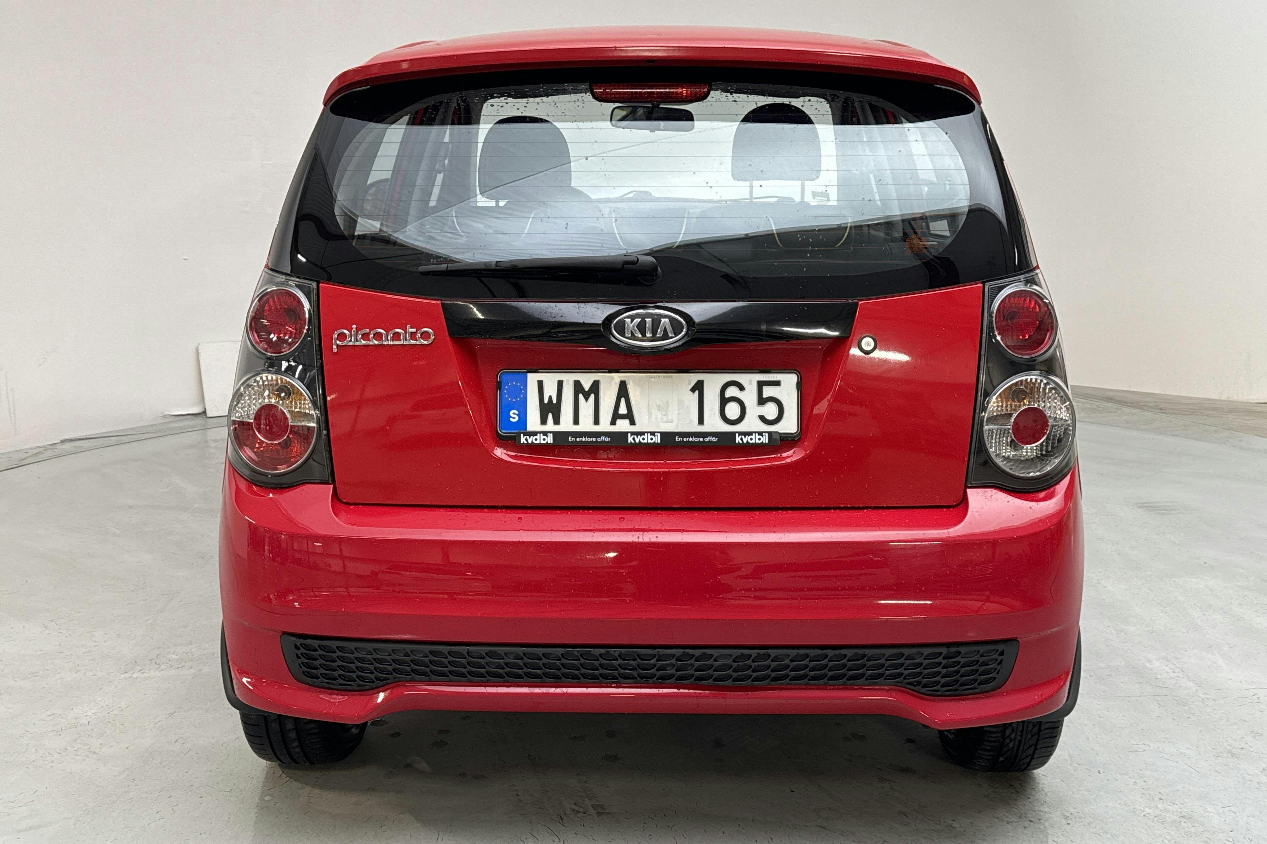KIA Picanto 1.1 (65hk) - 6 391 mil - Manuell - röd - 2010
