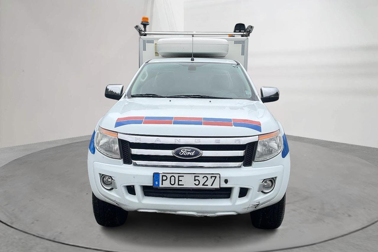 Ford Ranger 2.2 TDCi 4WD (150hk) - 114 960 km - Automaatne - valge - 2013