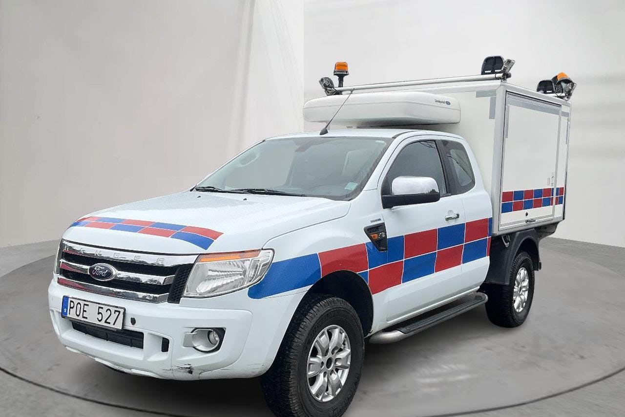 Ford Ranger 2.2 TDCi 4WD (150hk) - 11 496 mil - Automat - vit - 2013