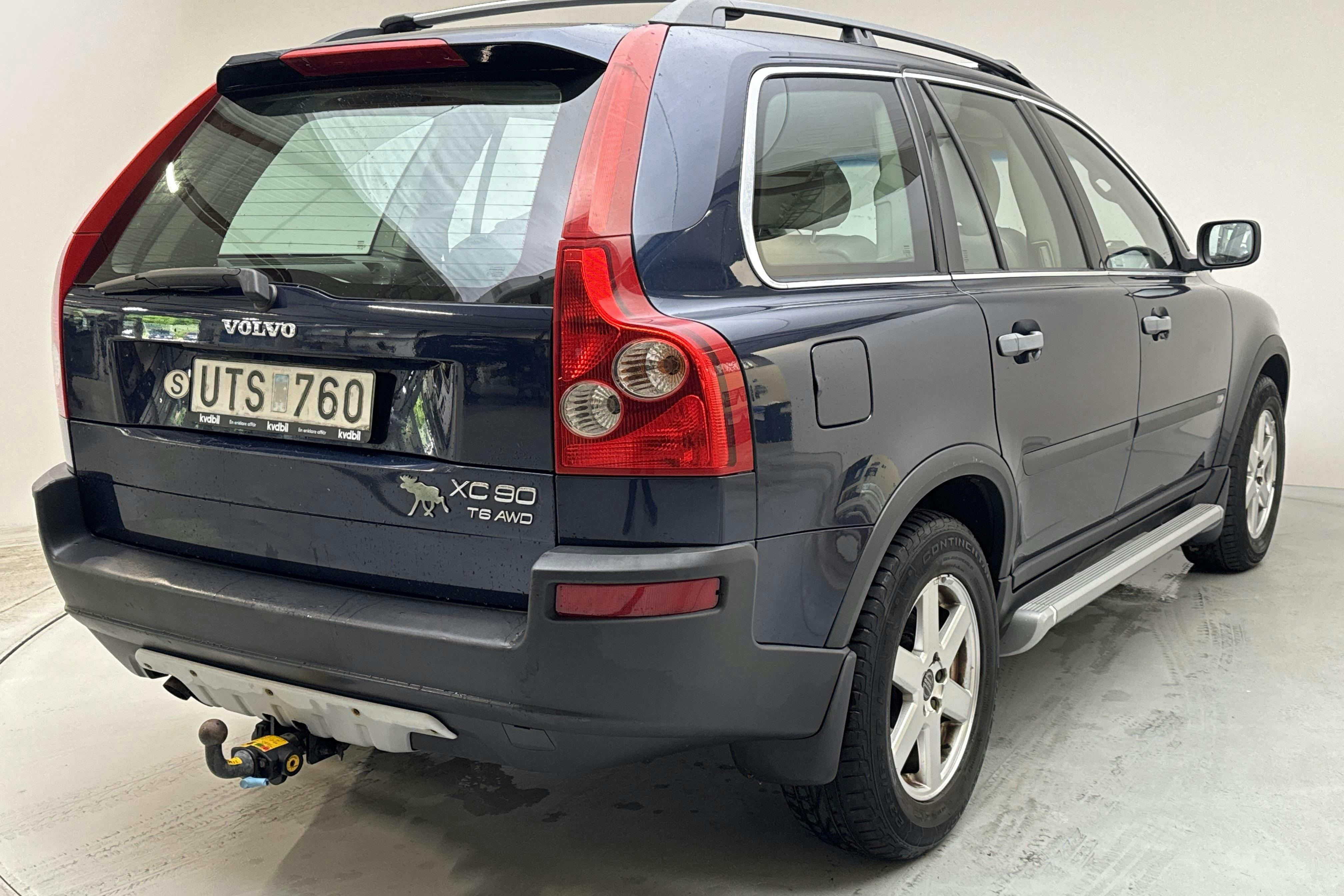 Volvo XC90 T6 (272hk) - 109 970 km - Automatyczna - Dark Blue - 2004