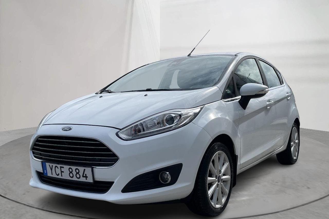 Ford Fiesta 1.0T EcoBoost 5dr (100hk) - 8 202 mil - Manuell - vit - 2016
